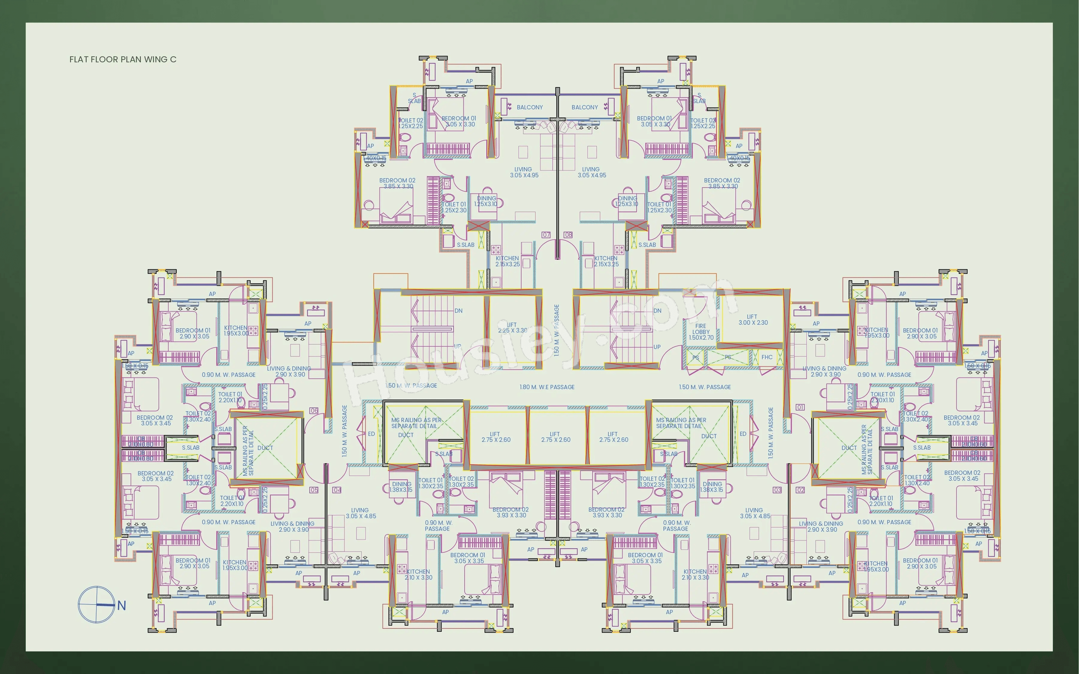 Squarefeet Avatara Forest Kingdom Floor plan 1