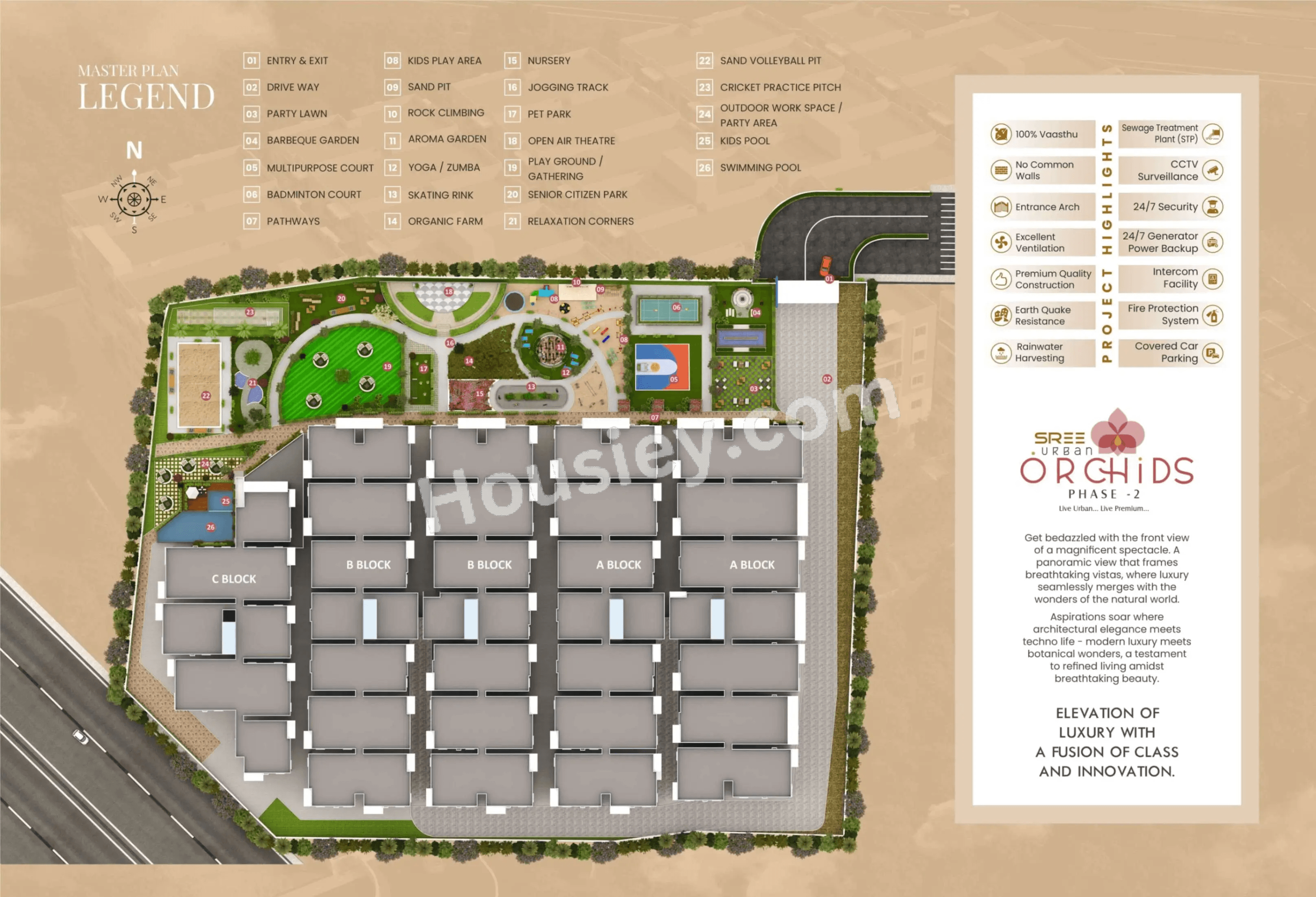 Sree Urban Orchids Floor plan 2