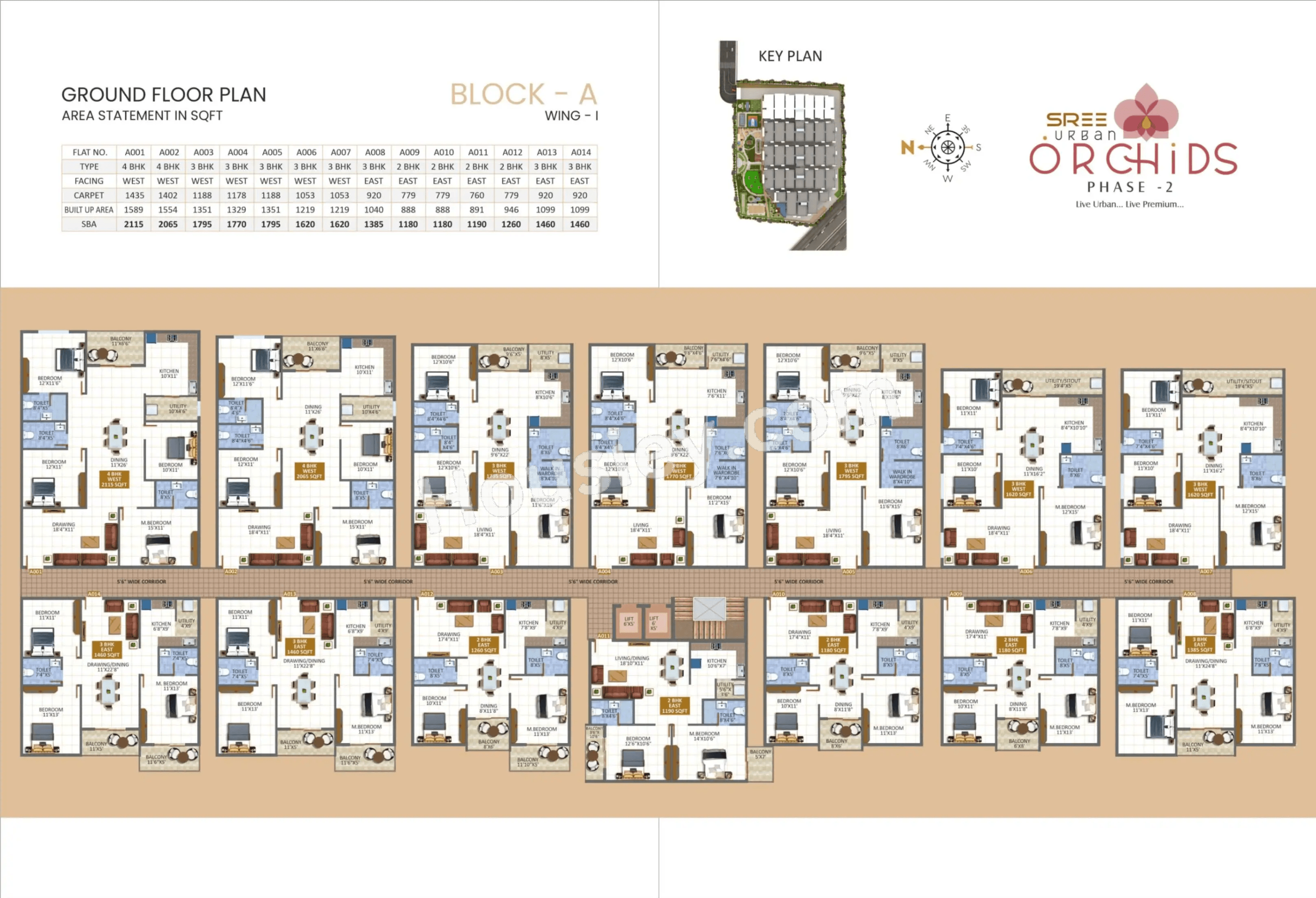 Sree Urban Orchids Floor plan 6