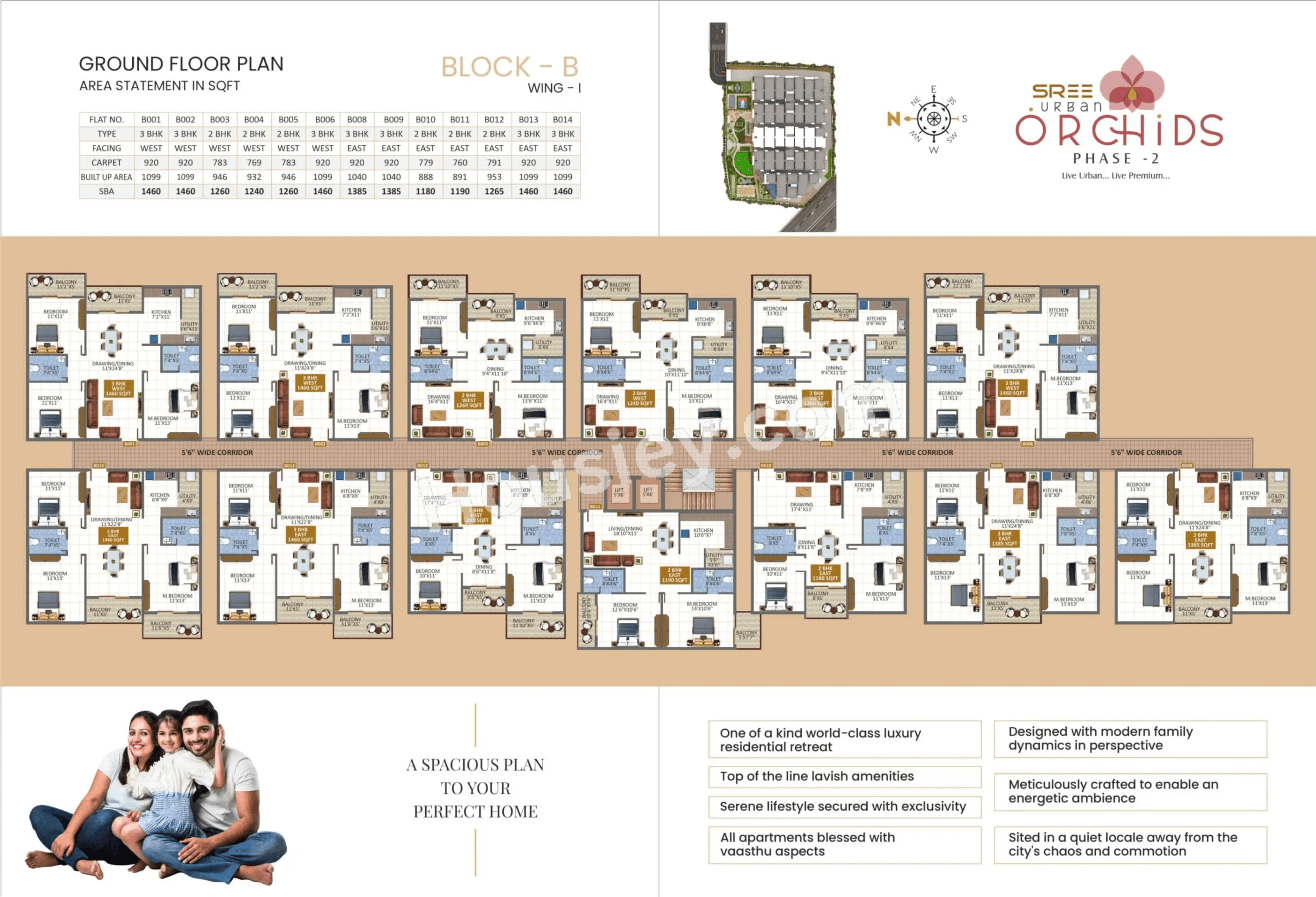 Sree Urban Orchids Floor plan 8