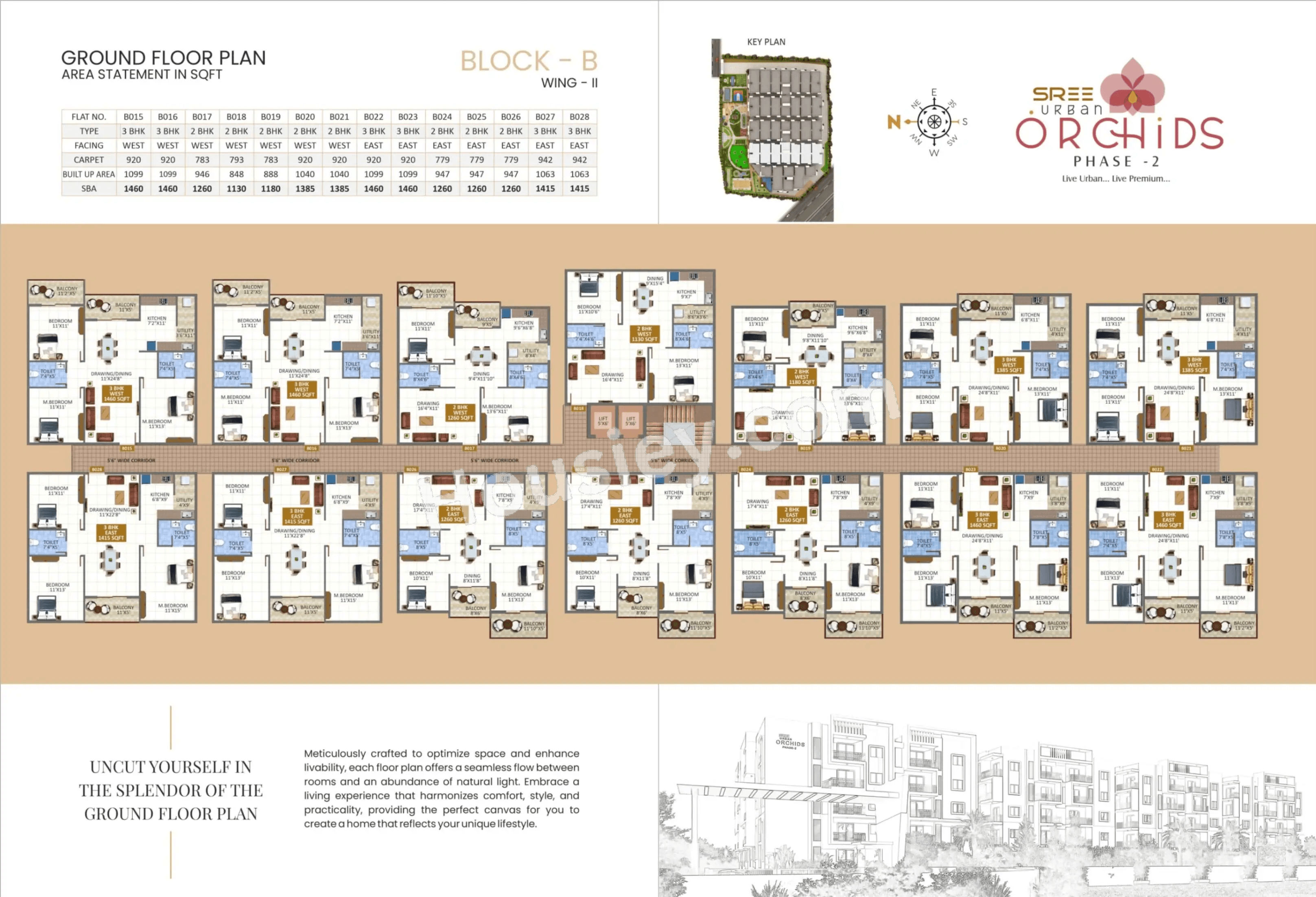 Sree Urban Orchids Floor plan 9