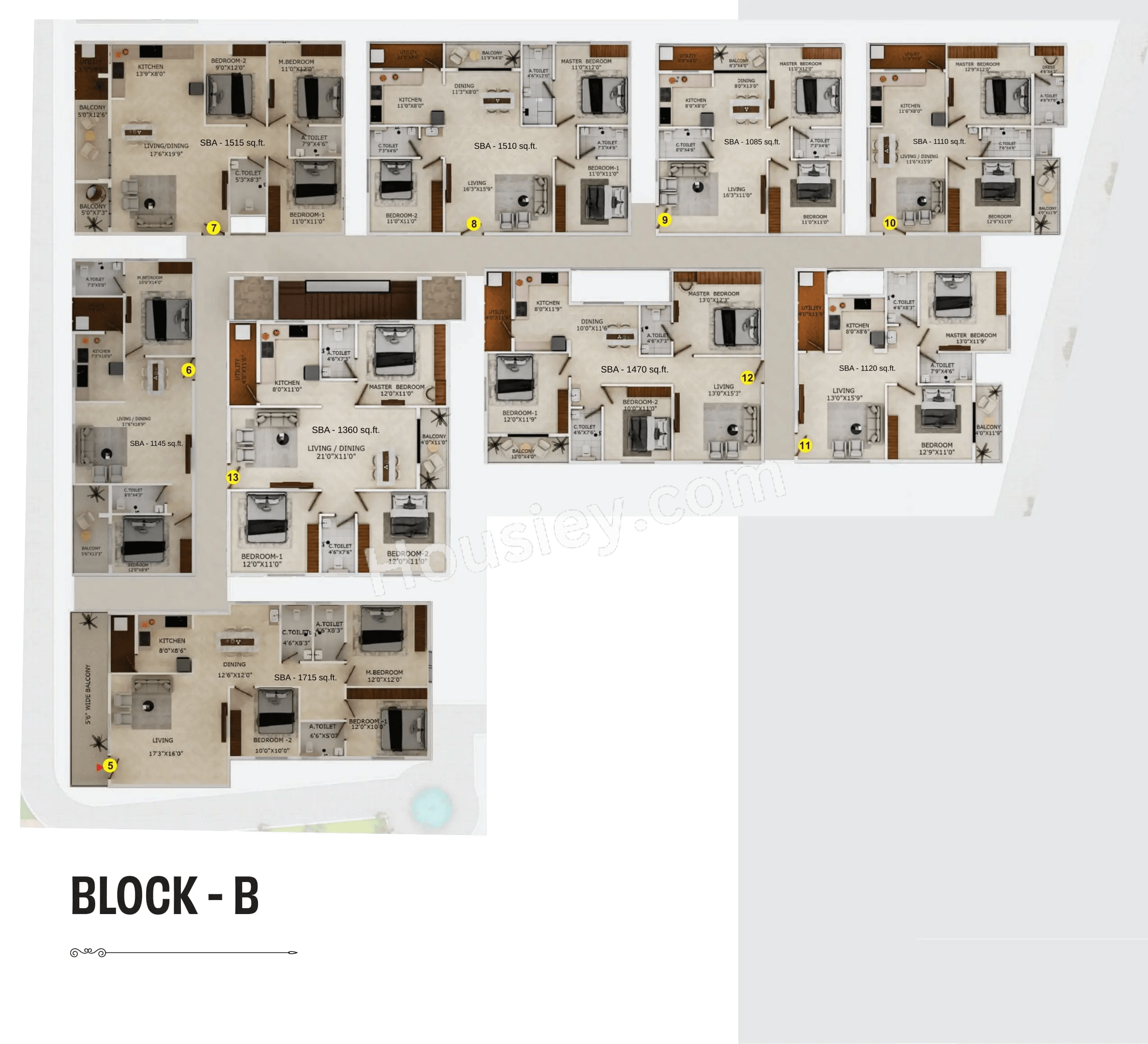 Sri Balaji Vaibhav Floor plan 2