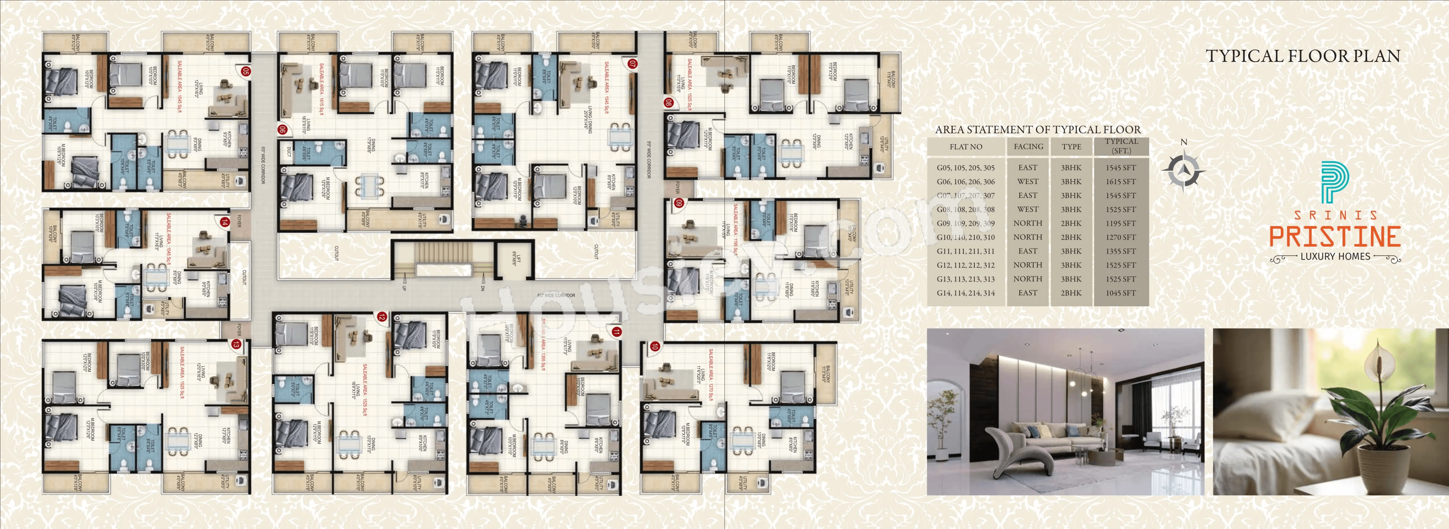 Srinis Pristine Floor plan 2