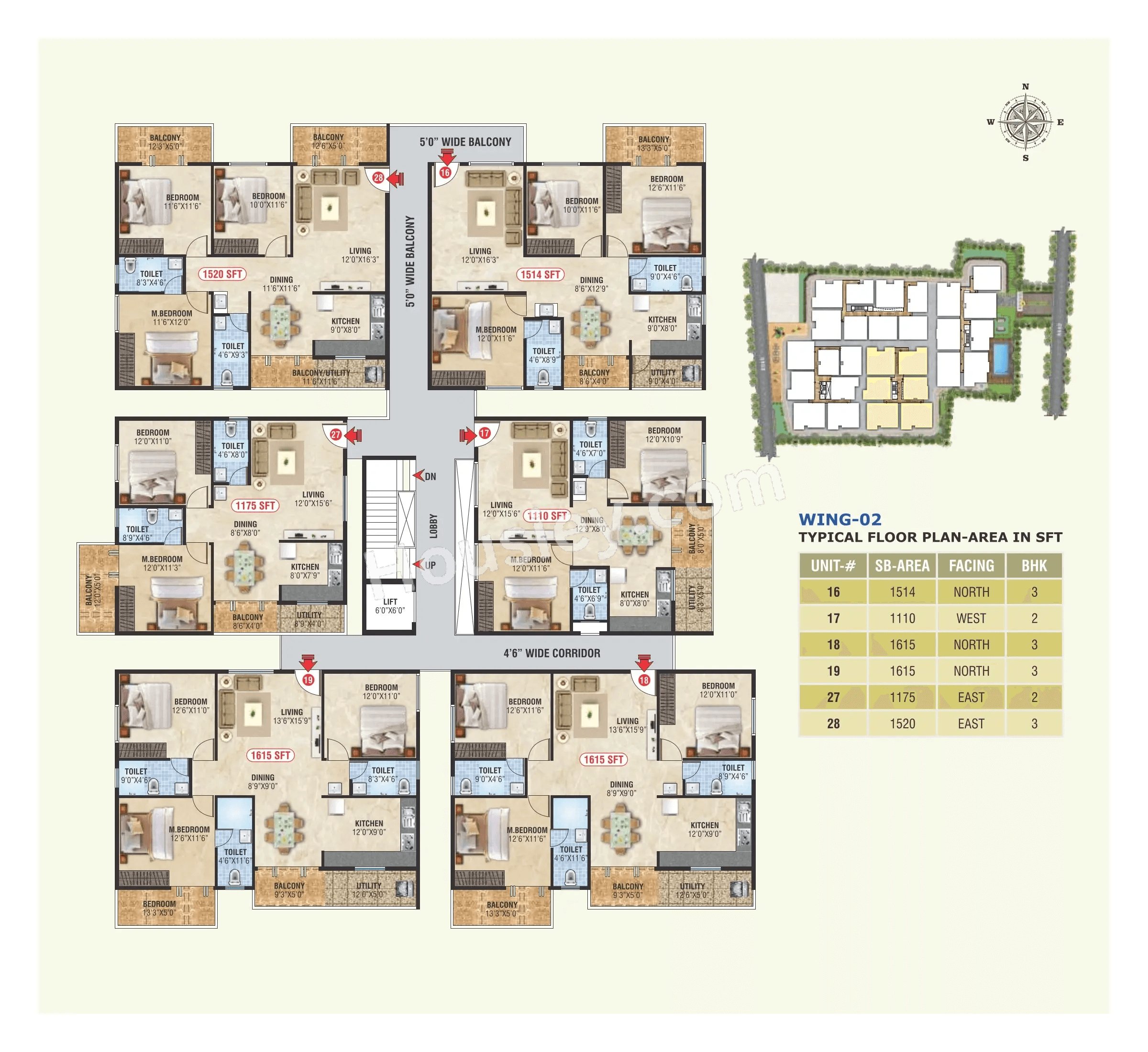SS Serinity Floor plan 2