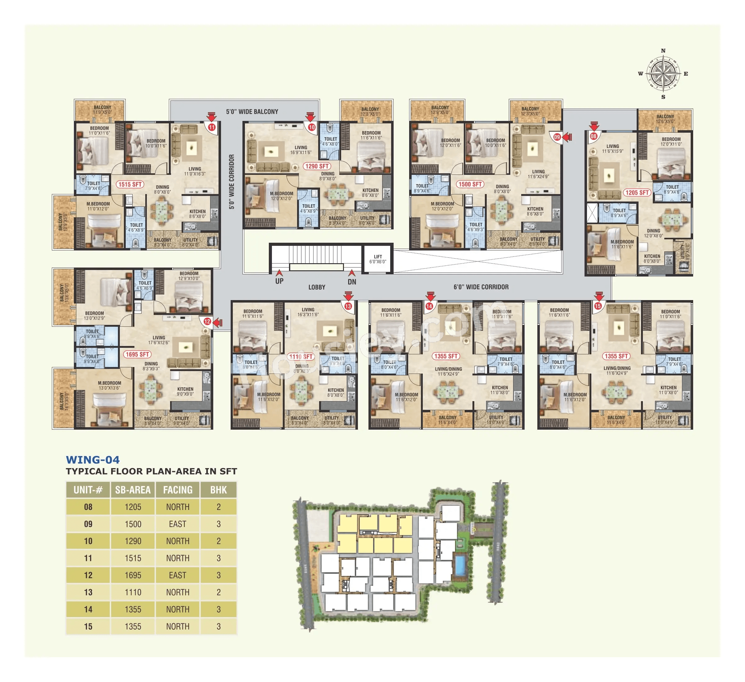 SS Serinity Floor plan 4