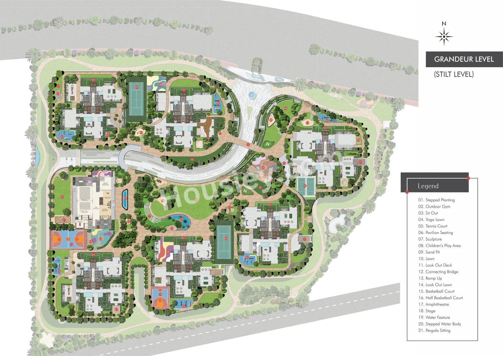 SSI Fortune Suraj Bhan Grande Floor plan 1