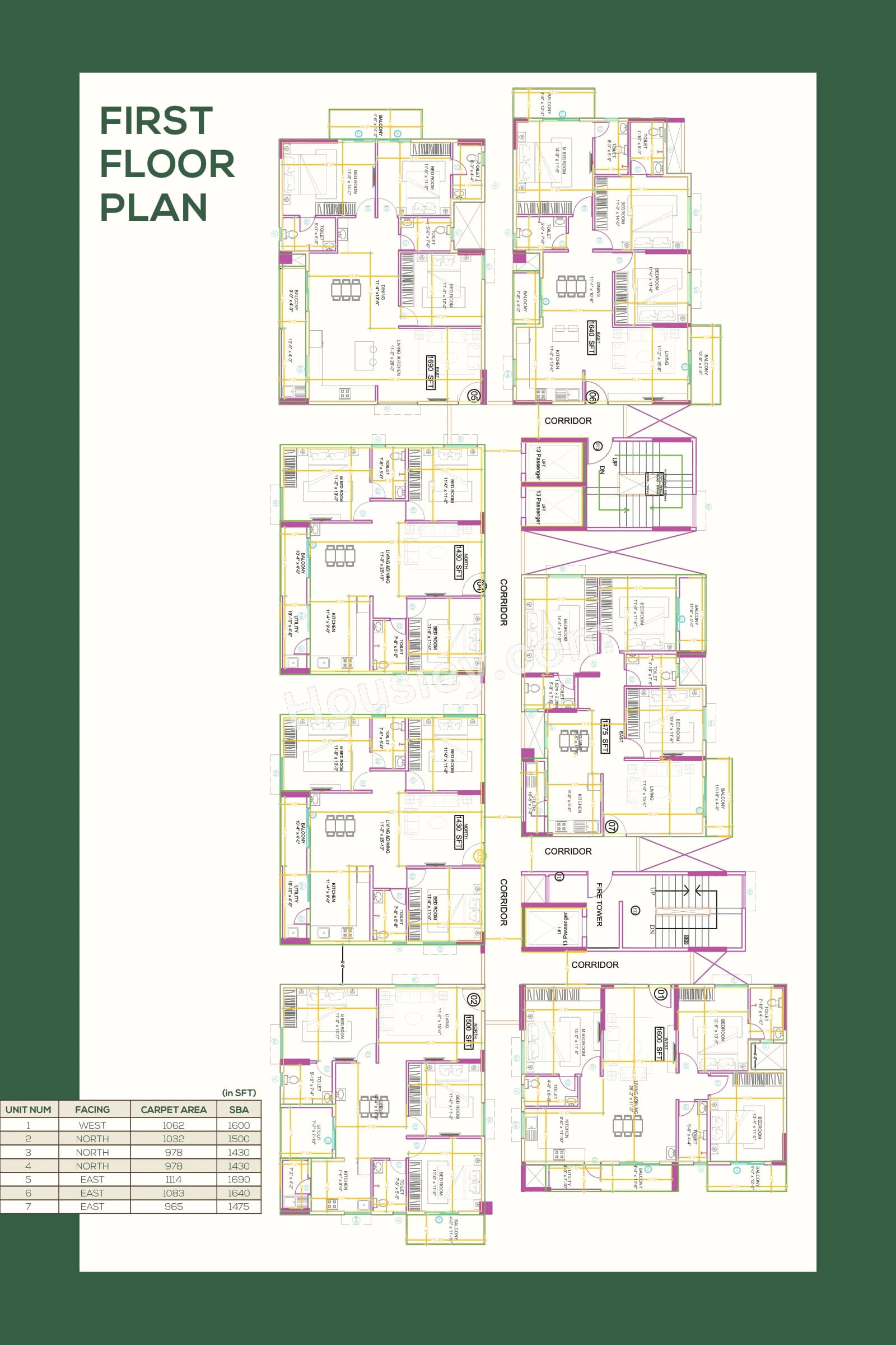 SSVR Meridian Floor Plan