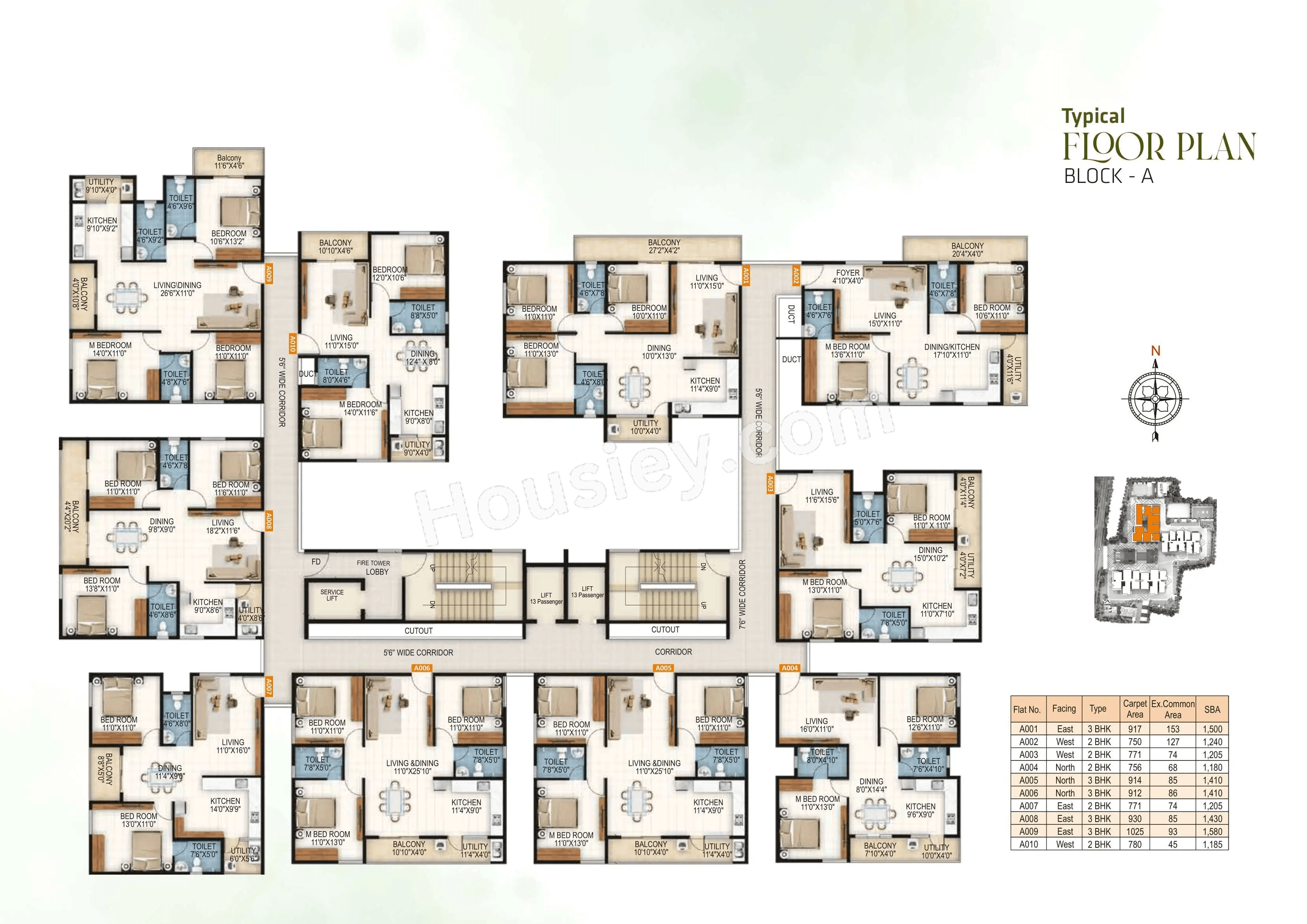 SSVR Niyaara Floor plan 1
