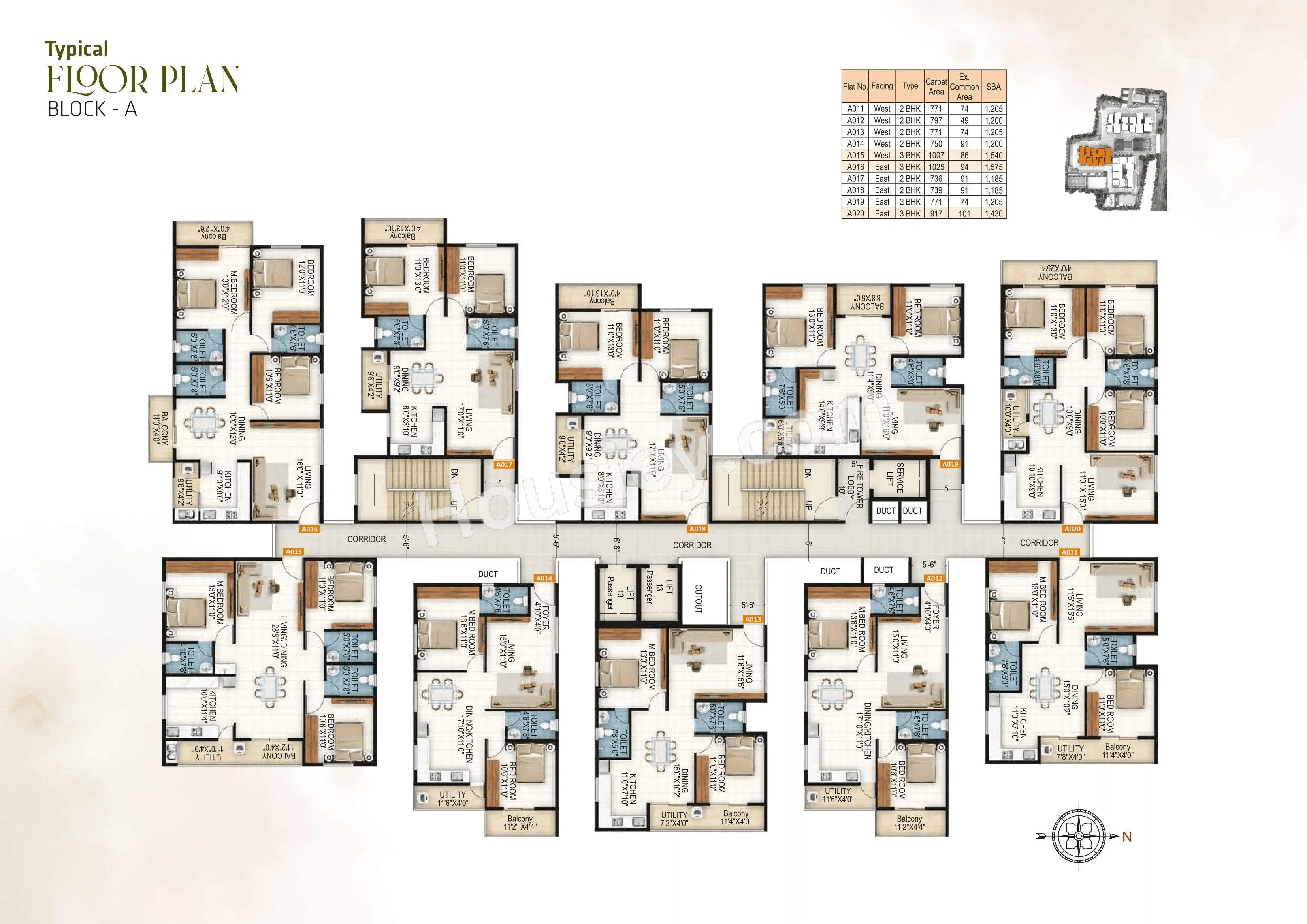 SSVR Niyaara Floor plan 2