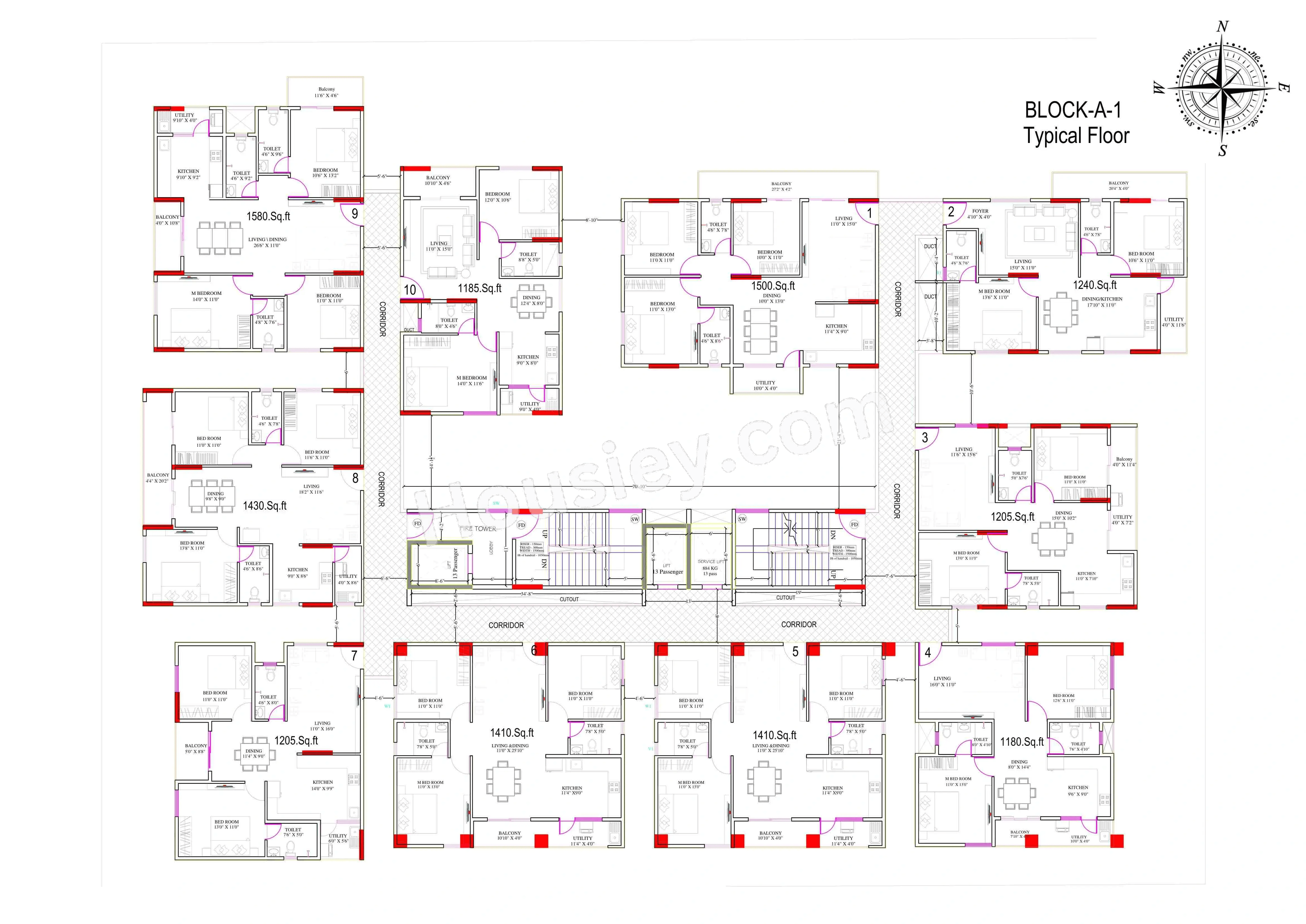 SSVR Niyaara Floor plan 3