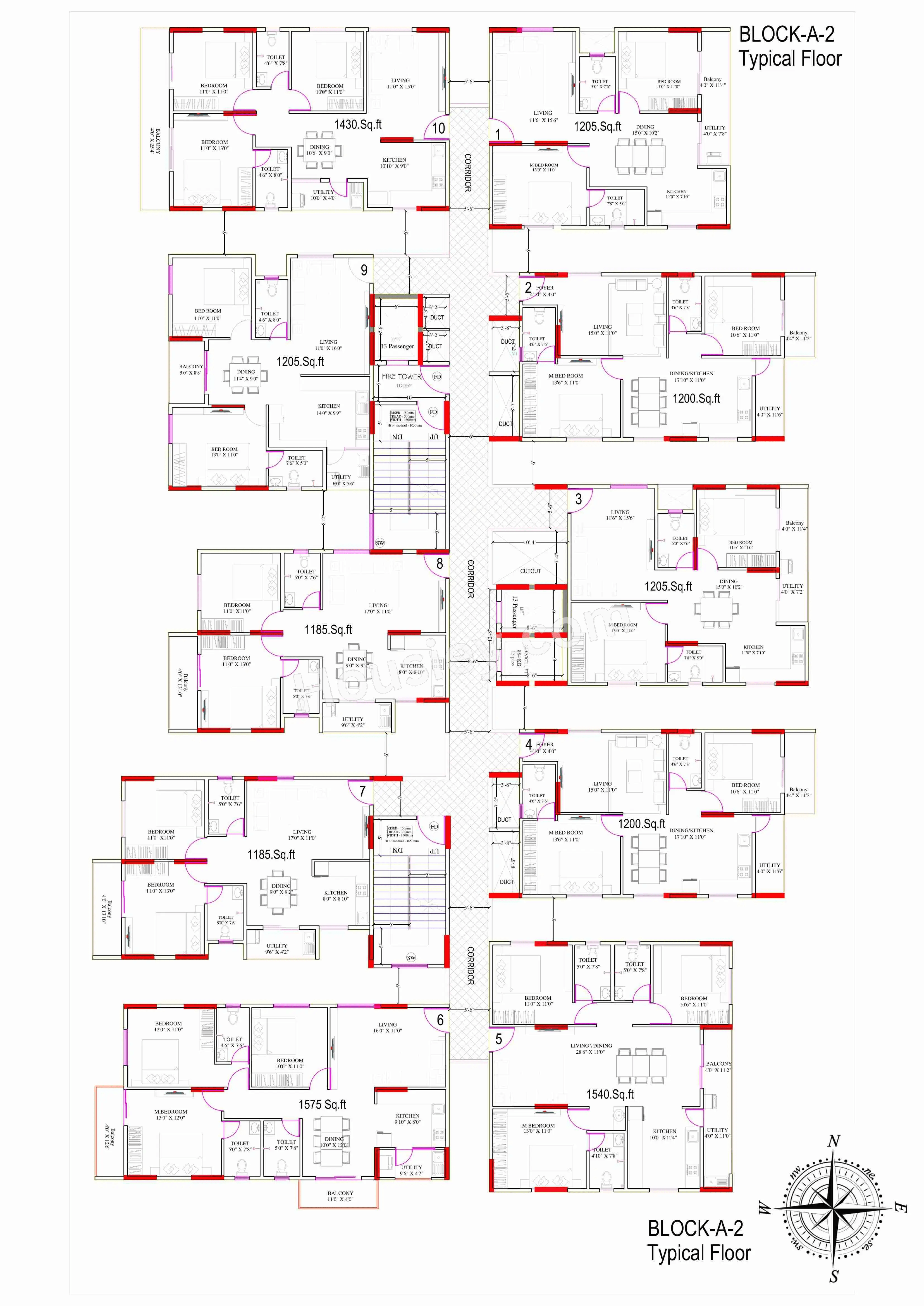 SSVR Niyaara Floor plan 4