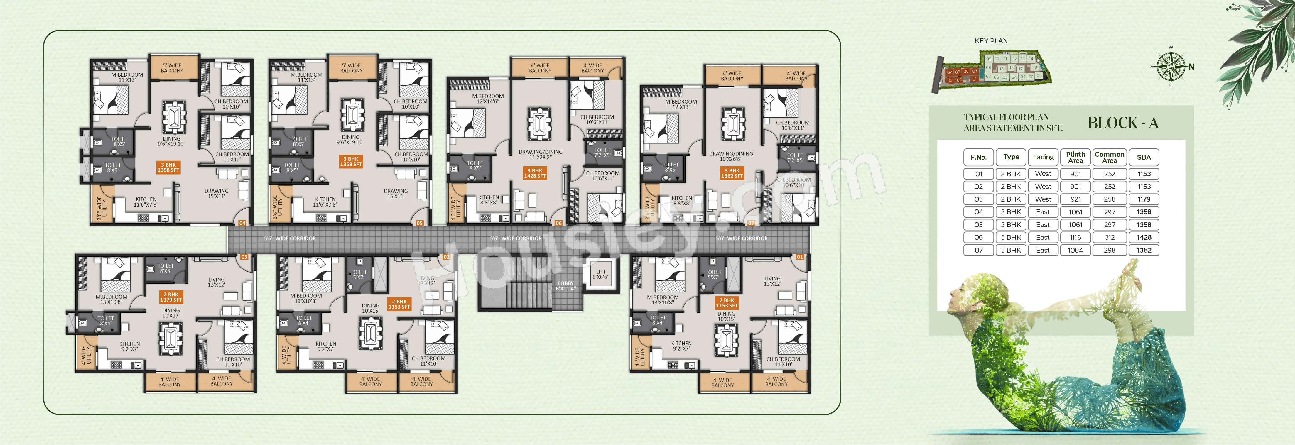 STSK Nature Elation Floor plan 1