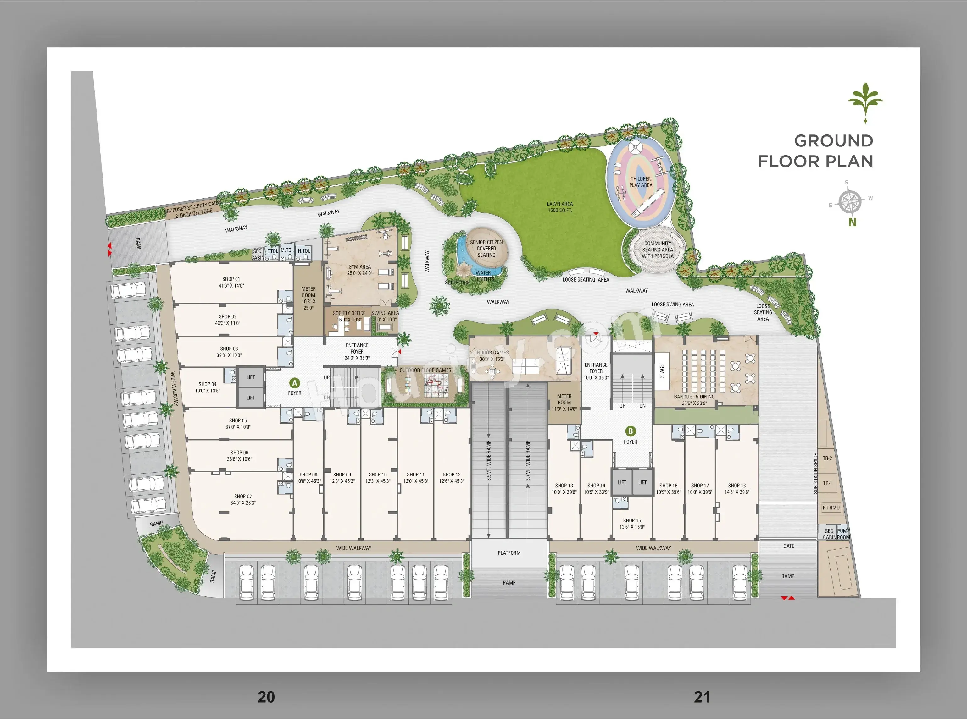 Suhaal Sparsh Floor plan 1