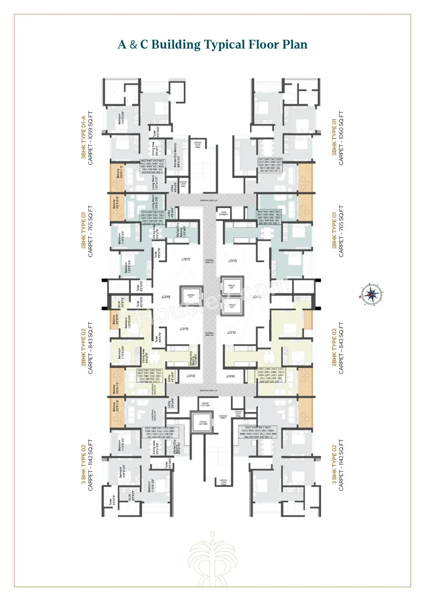 Sukhwani Palmera Reserves Floor plan 1