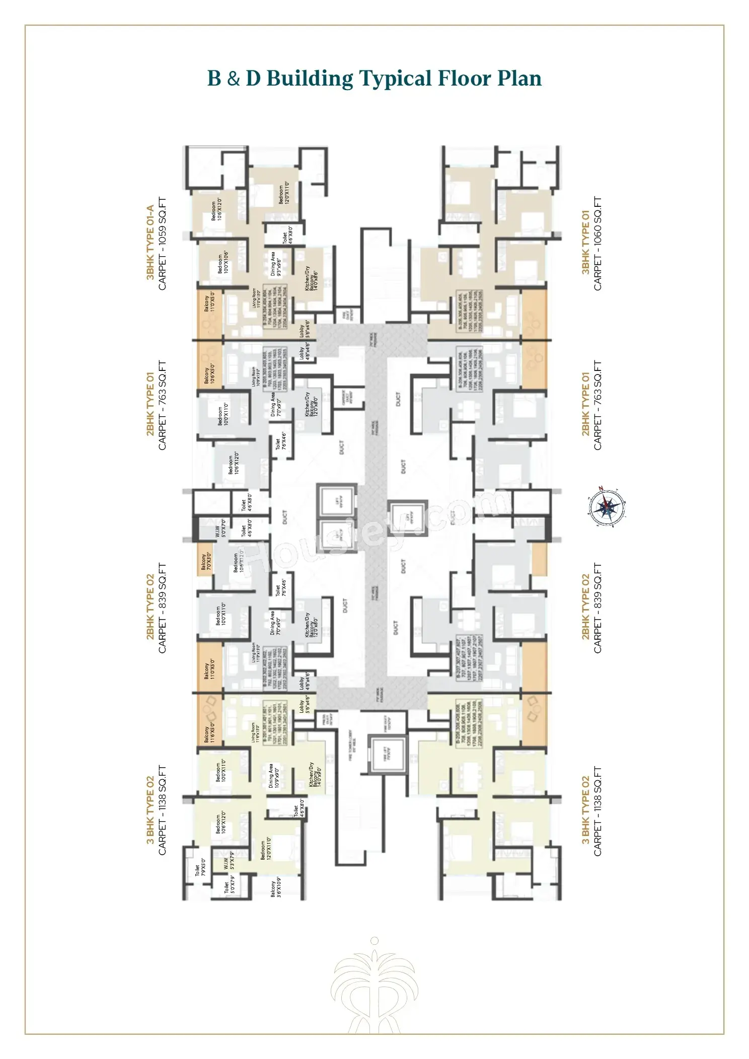 Sukhwani Palmera Reserves Floor plan 2