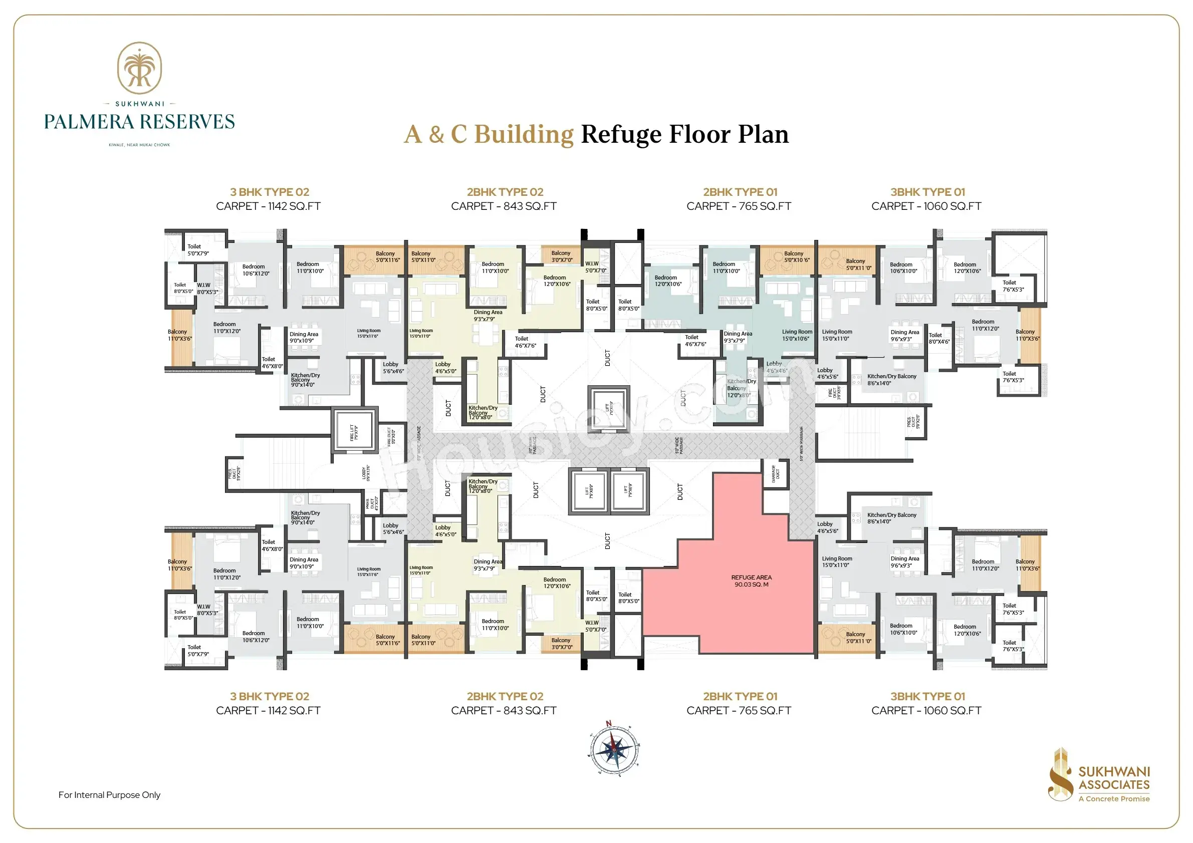 Sukhwani Palmera Reserves Floor plan 1