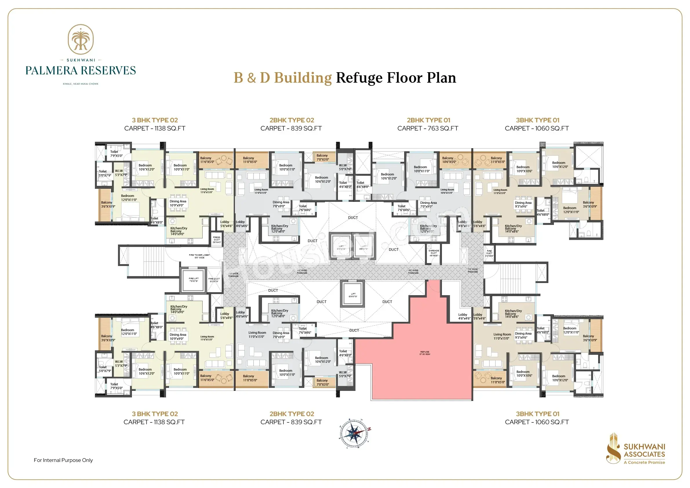 Sukhwani Palmera Reserves Floor plan 3