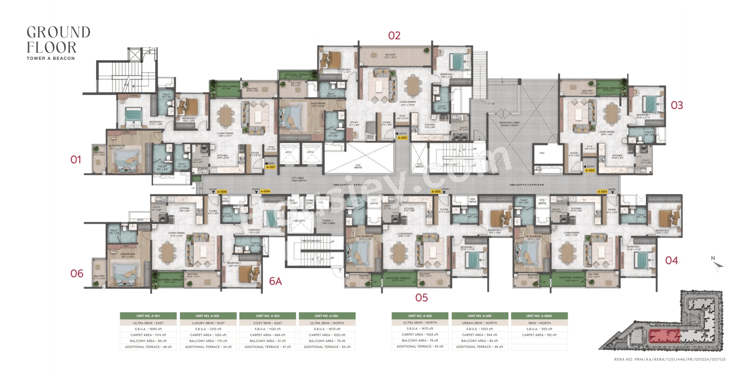 Sumadhura Capitol Floor plan 1
