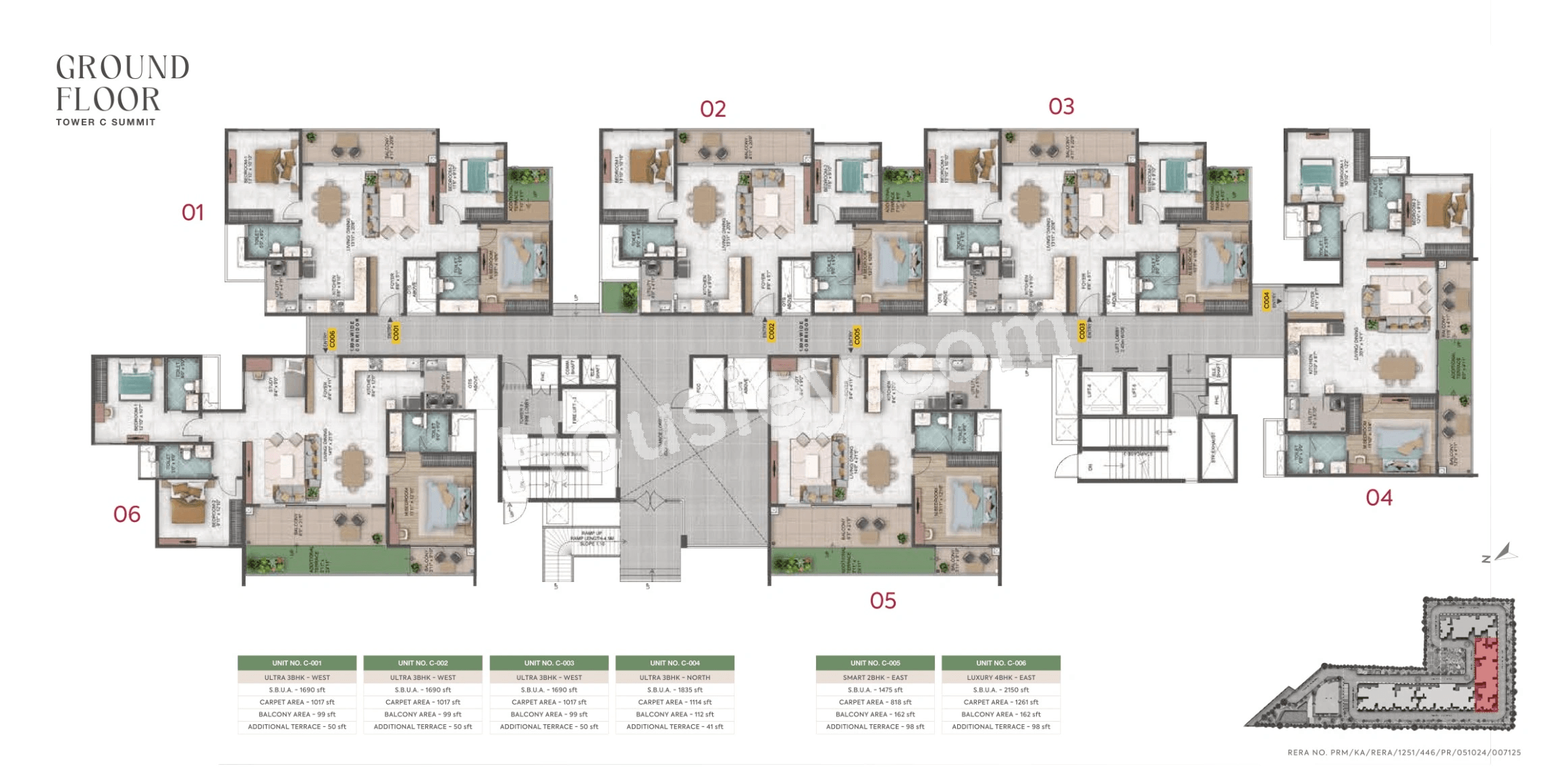 Sumadhura Capitol Floor plan 5