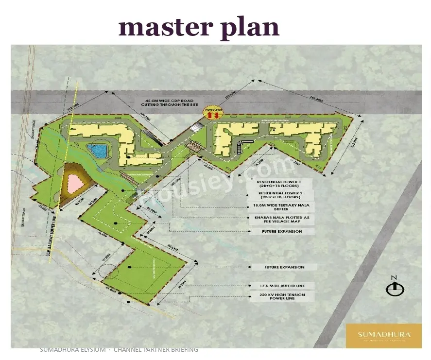 Sumadhura Elysium Master Plan