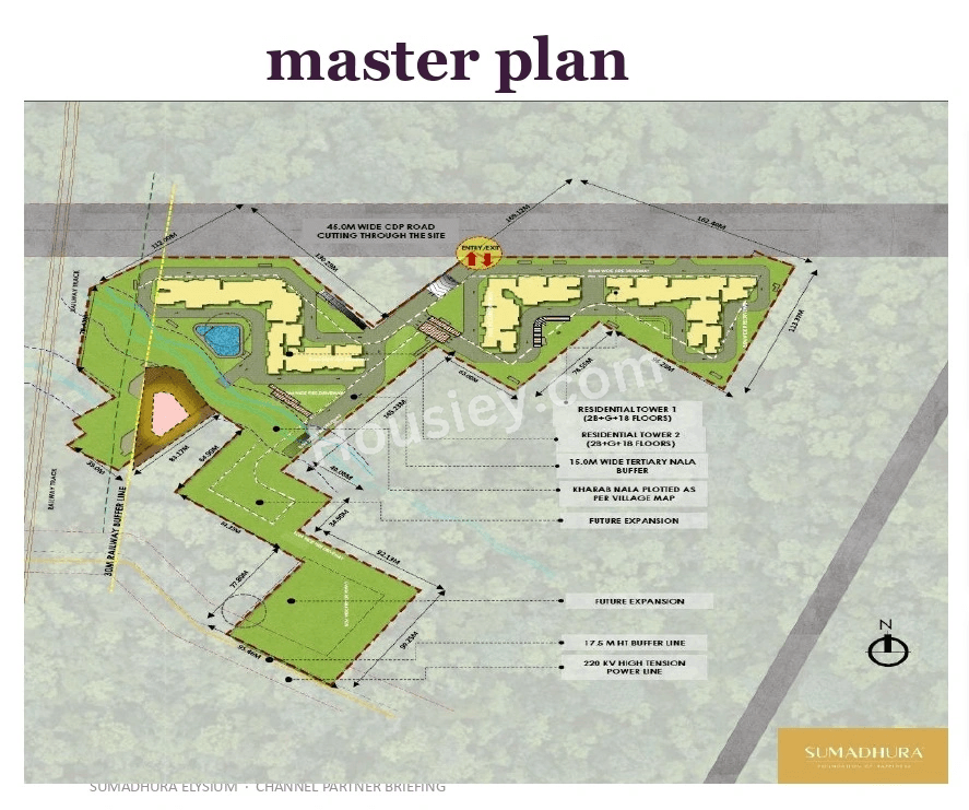 Sumadhura Elysium Master Plan