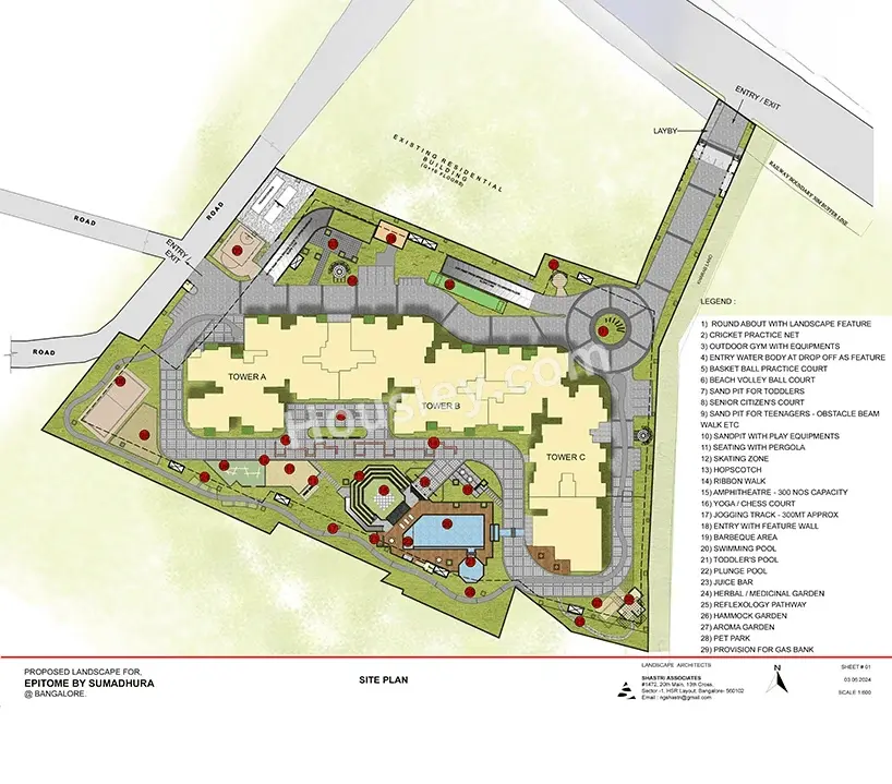 Sumadhura Epitome Master Plan