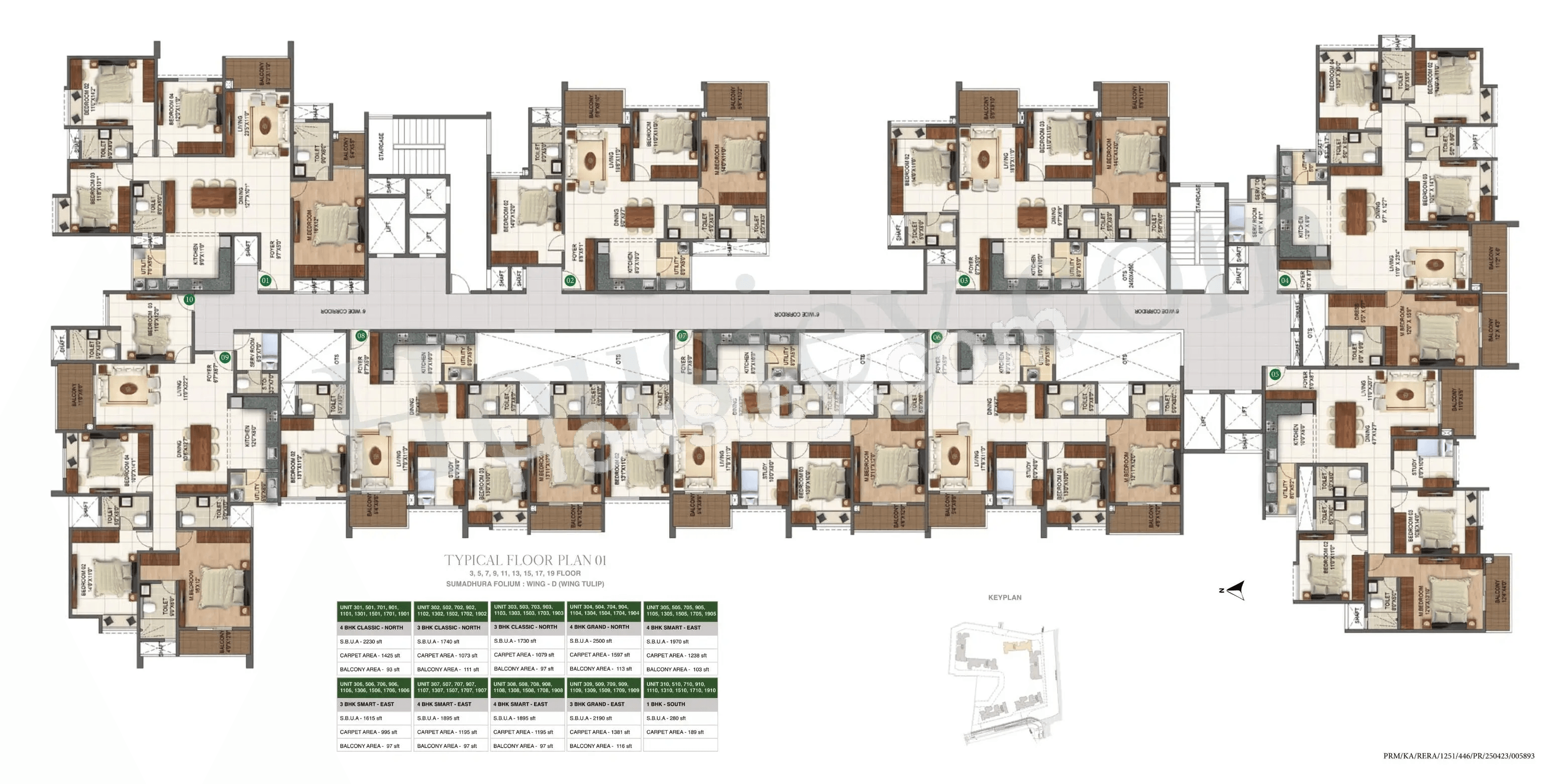 Sumadhura Folium Floor plan 4