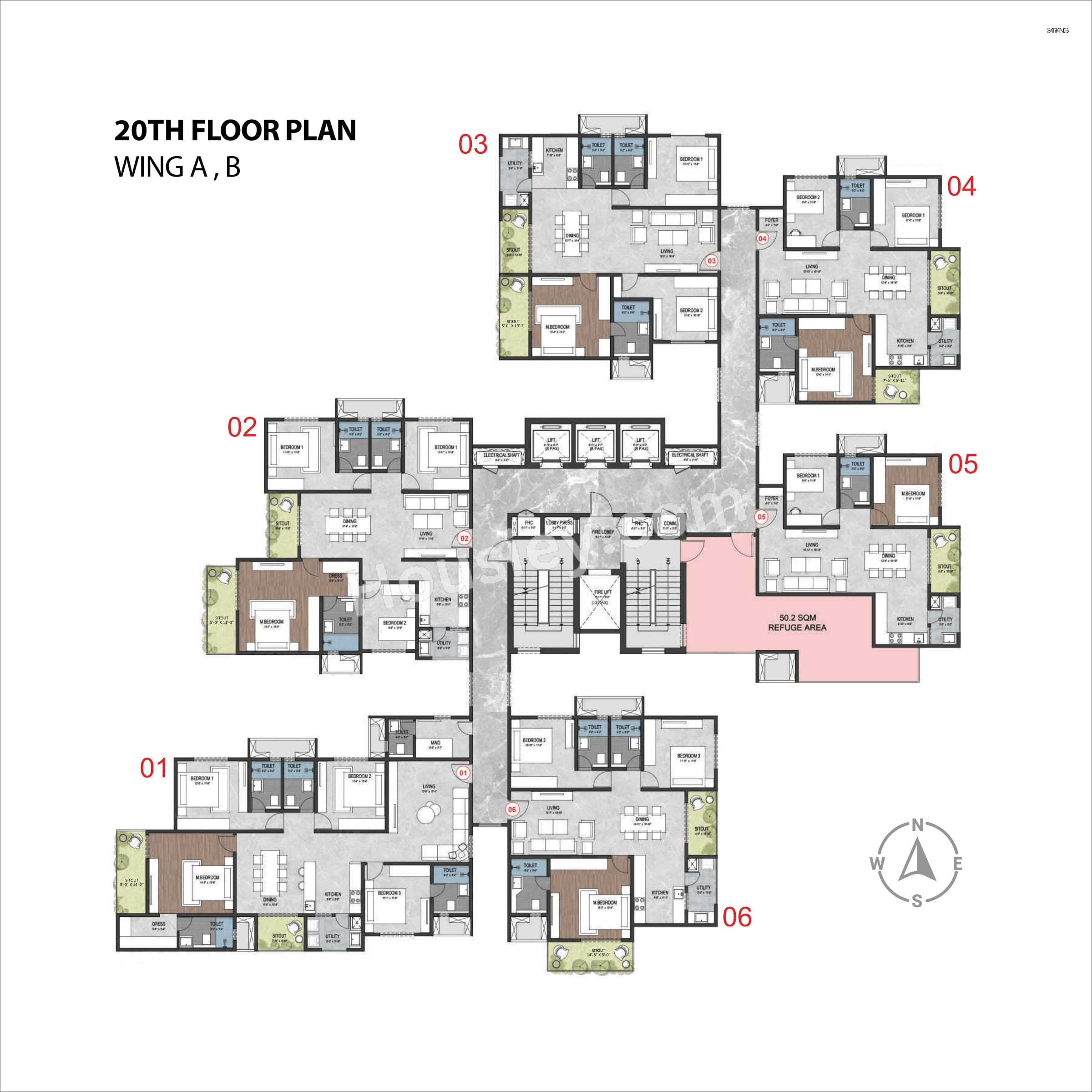 Sumadhura Sarang Phase I Floor plan 2