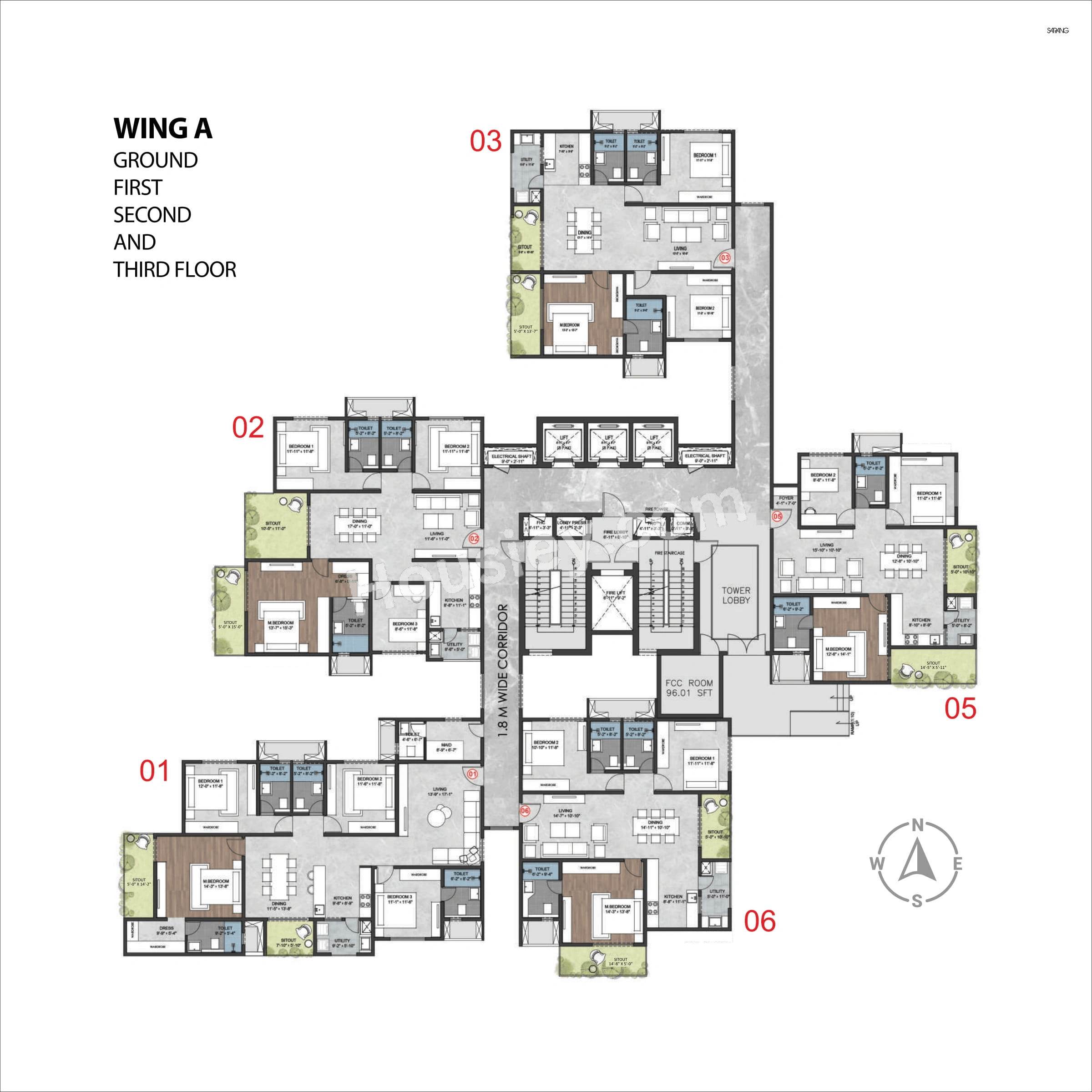 Sumadhura Sarang Phase I Floor plan 3