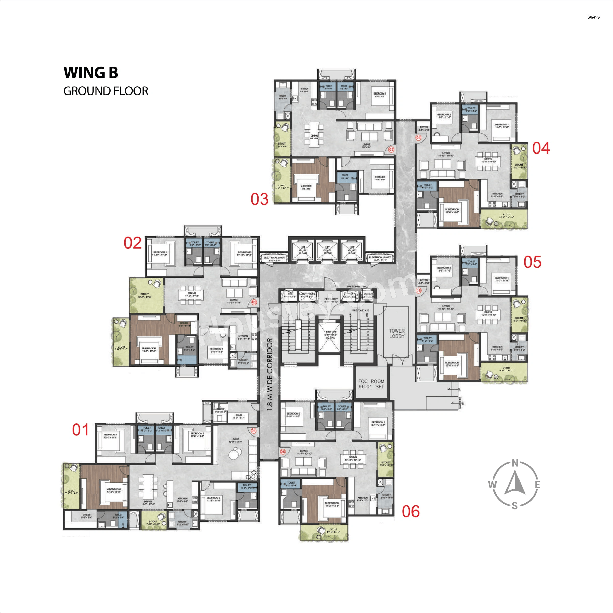 Sumadhura Sarang Phase I Floor plan 5