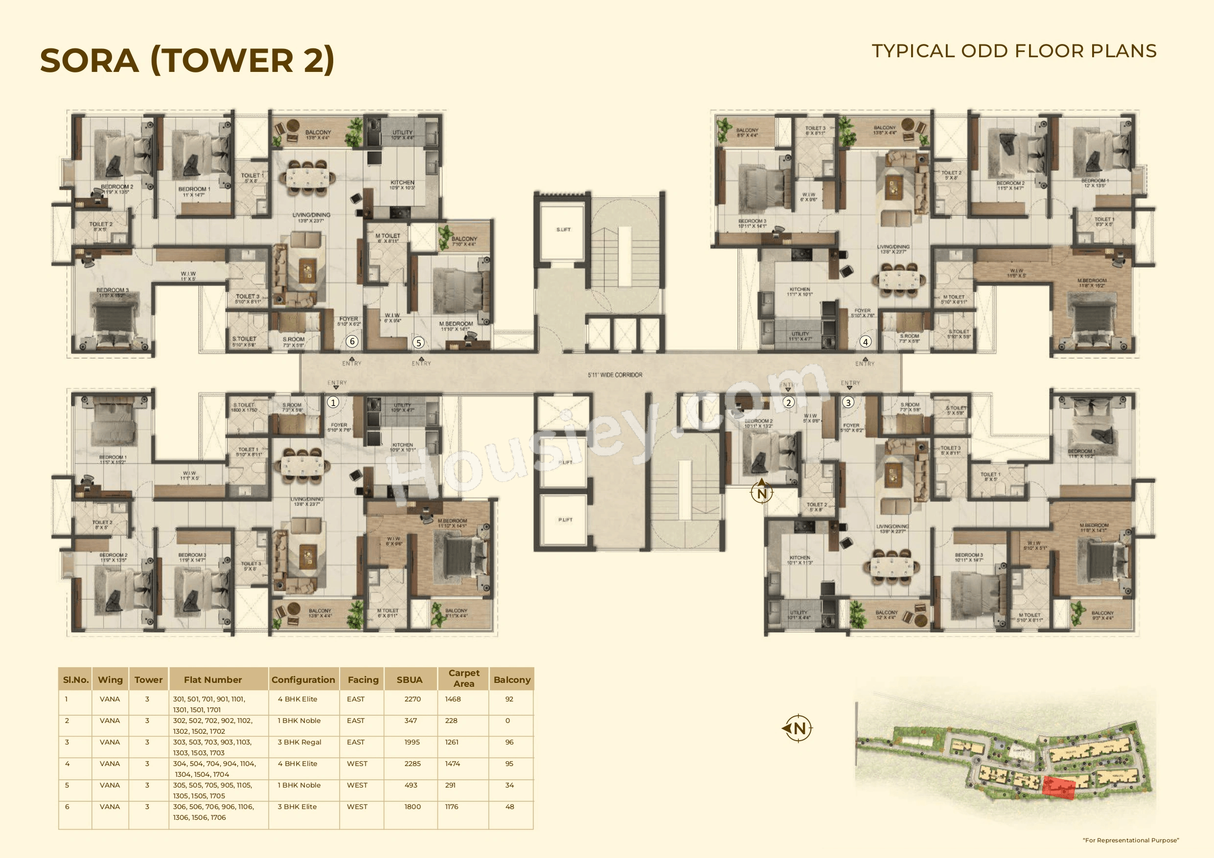 Sumadhura Solace Floor plan 3