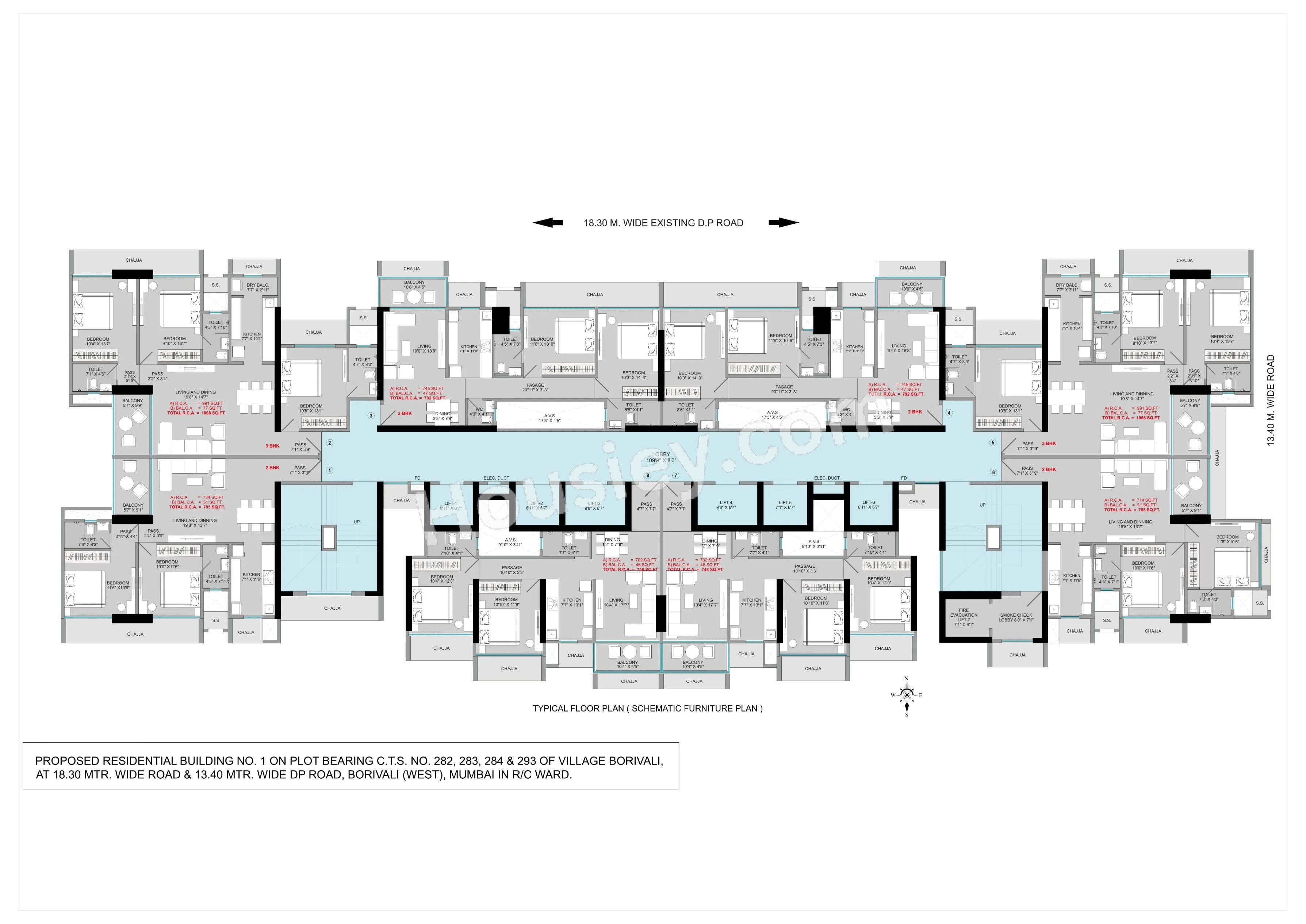 Sumit KMR Param Floor plan 1