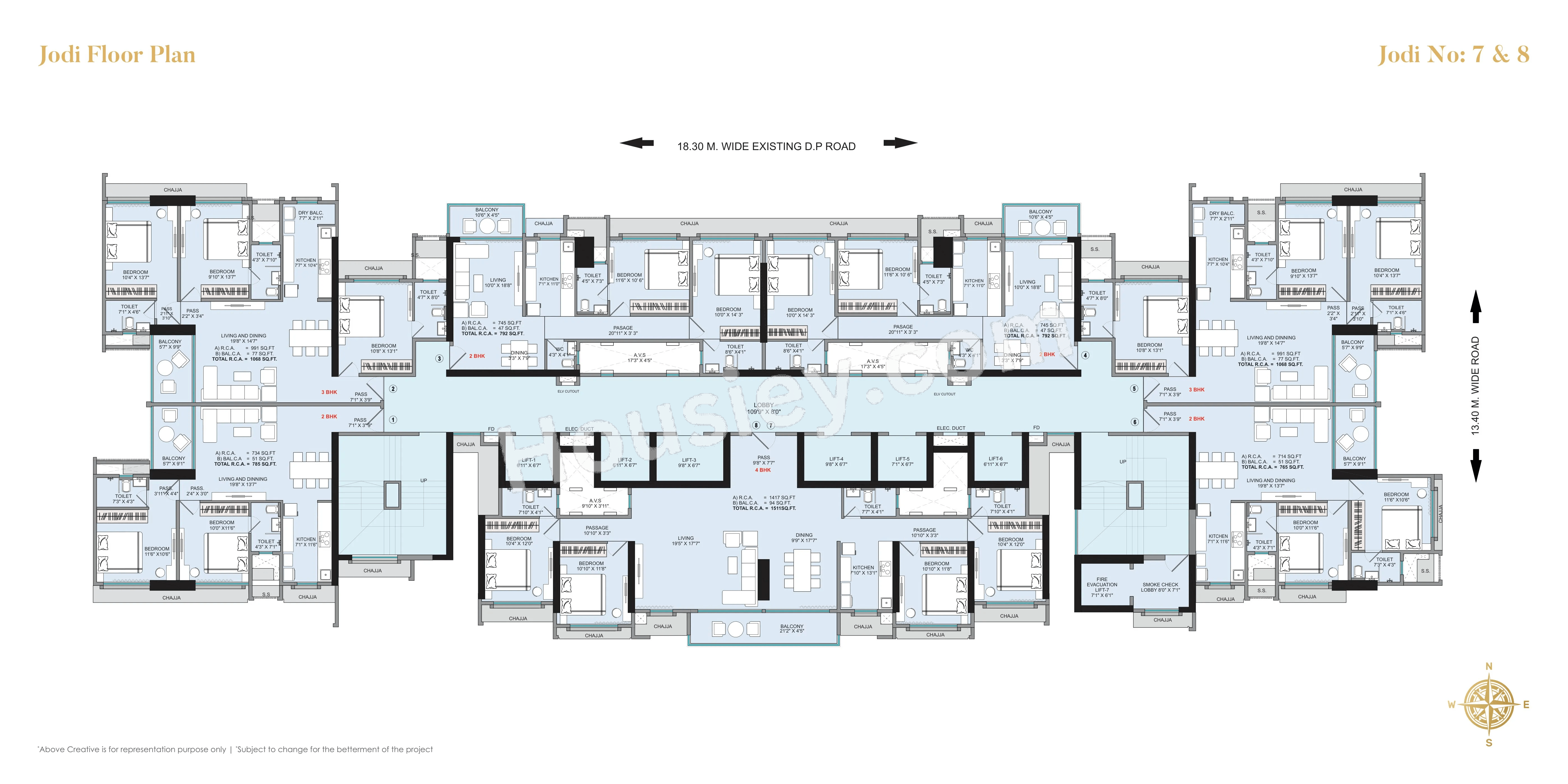 Sumit KMR Param Floor plan 4