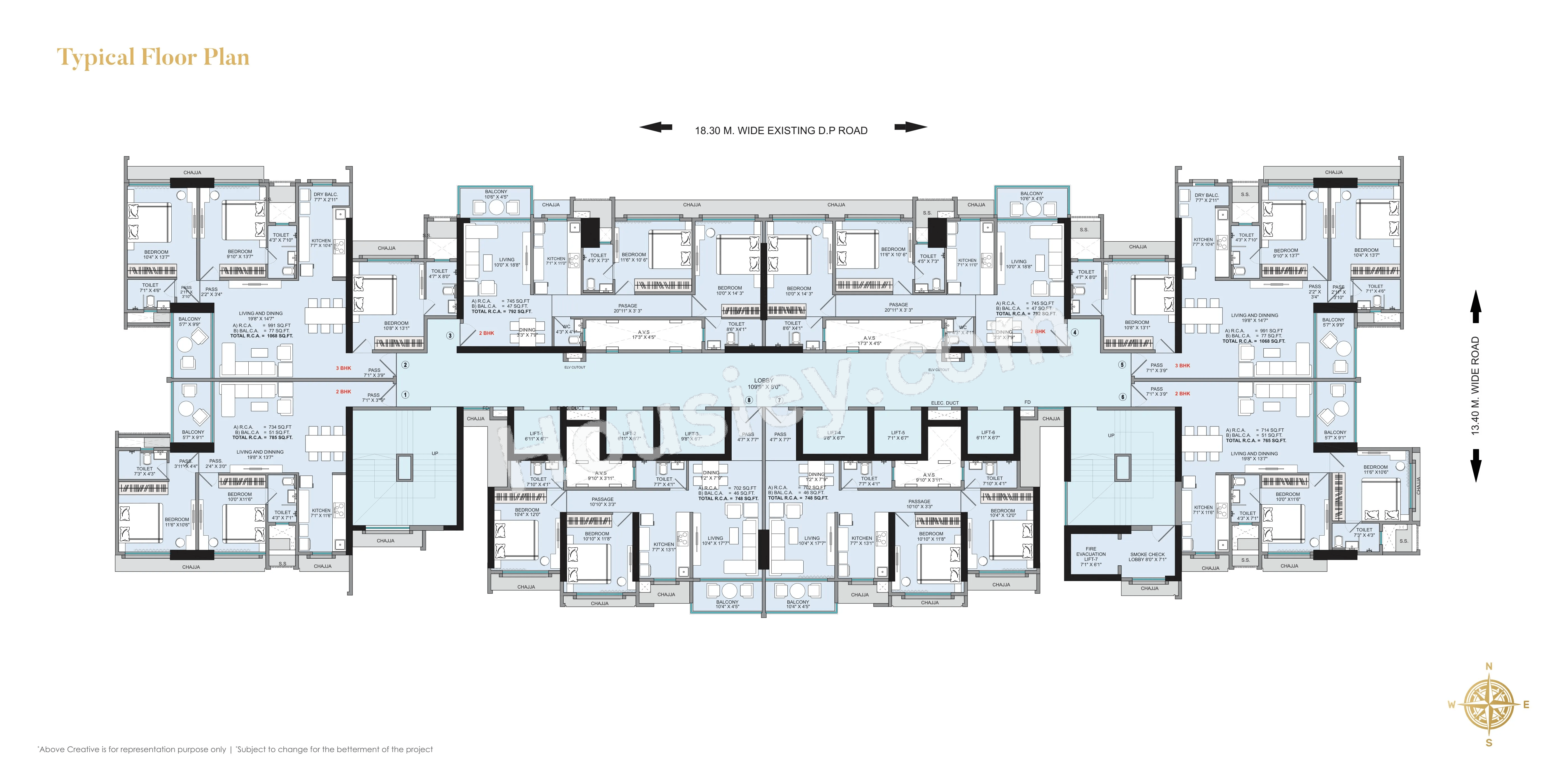 Sumit KMR Param Floor plan 6