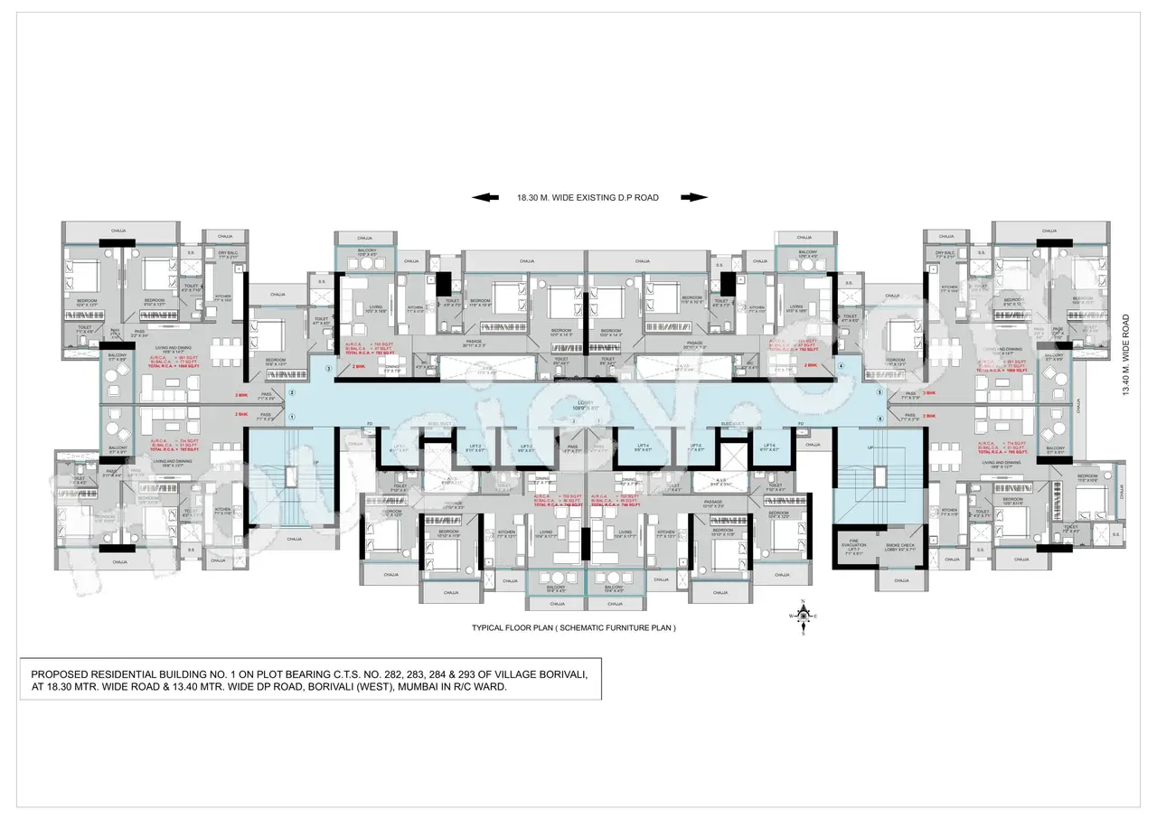 Sumit Sky World Master Plan