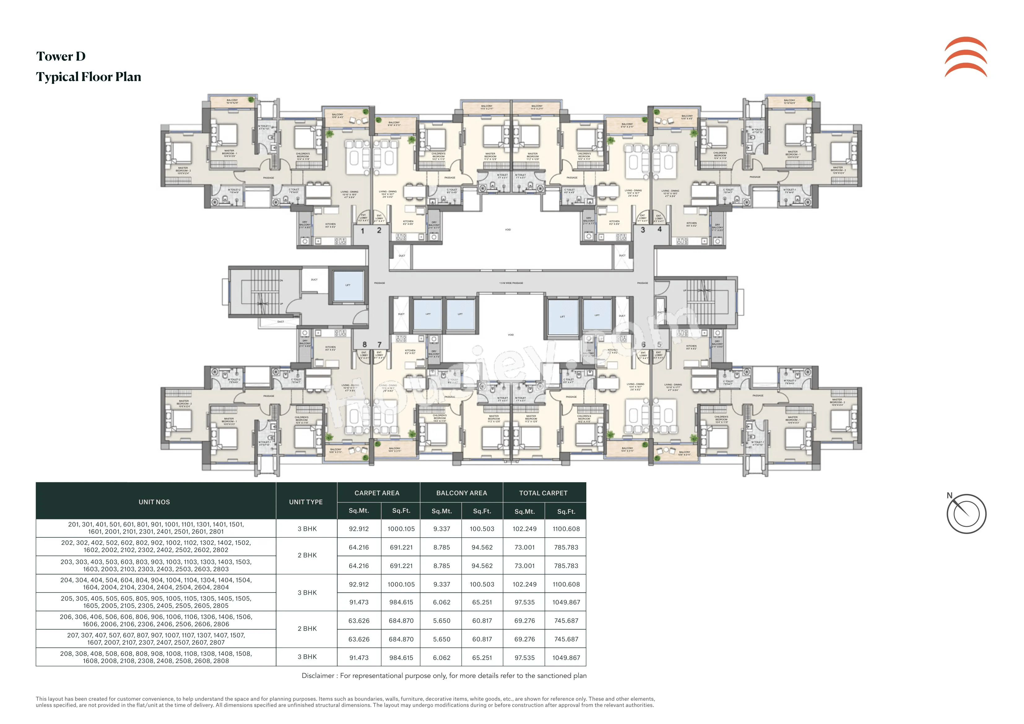 Supreme Rivana Floor plan 1