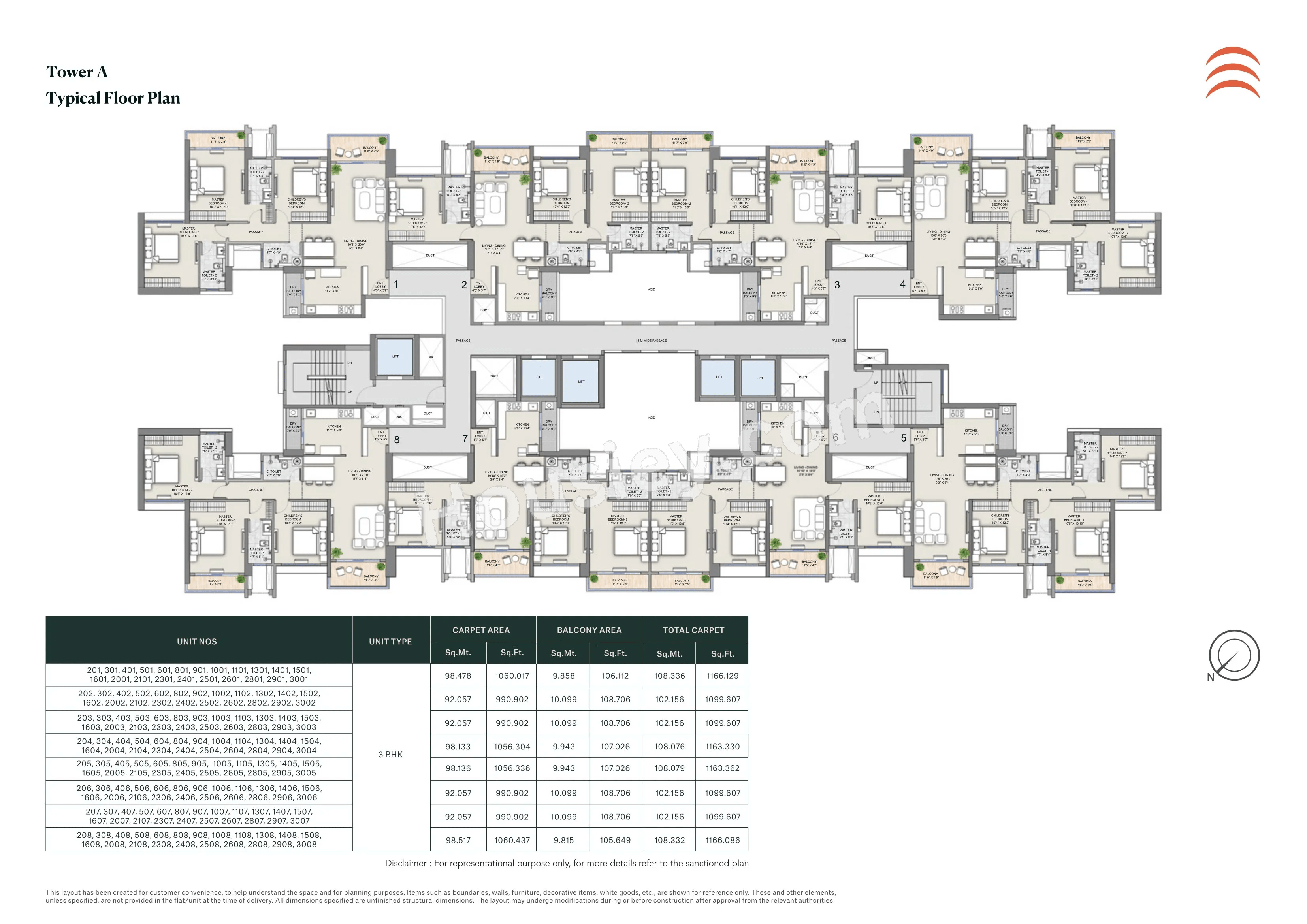 Supreme Rivana Floor plan 2
