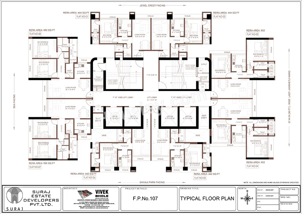 Suraj Vitalis Floor plan 1