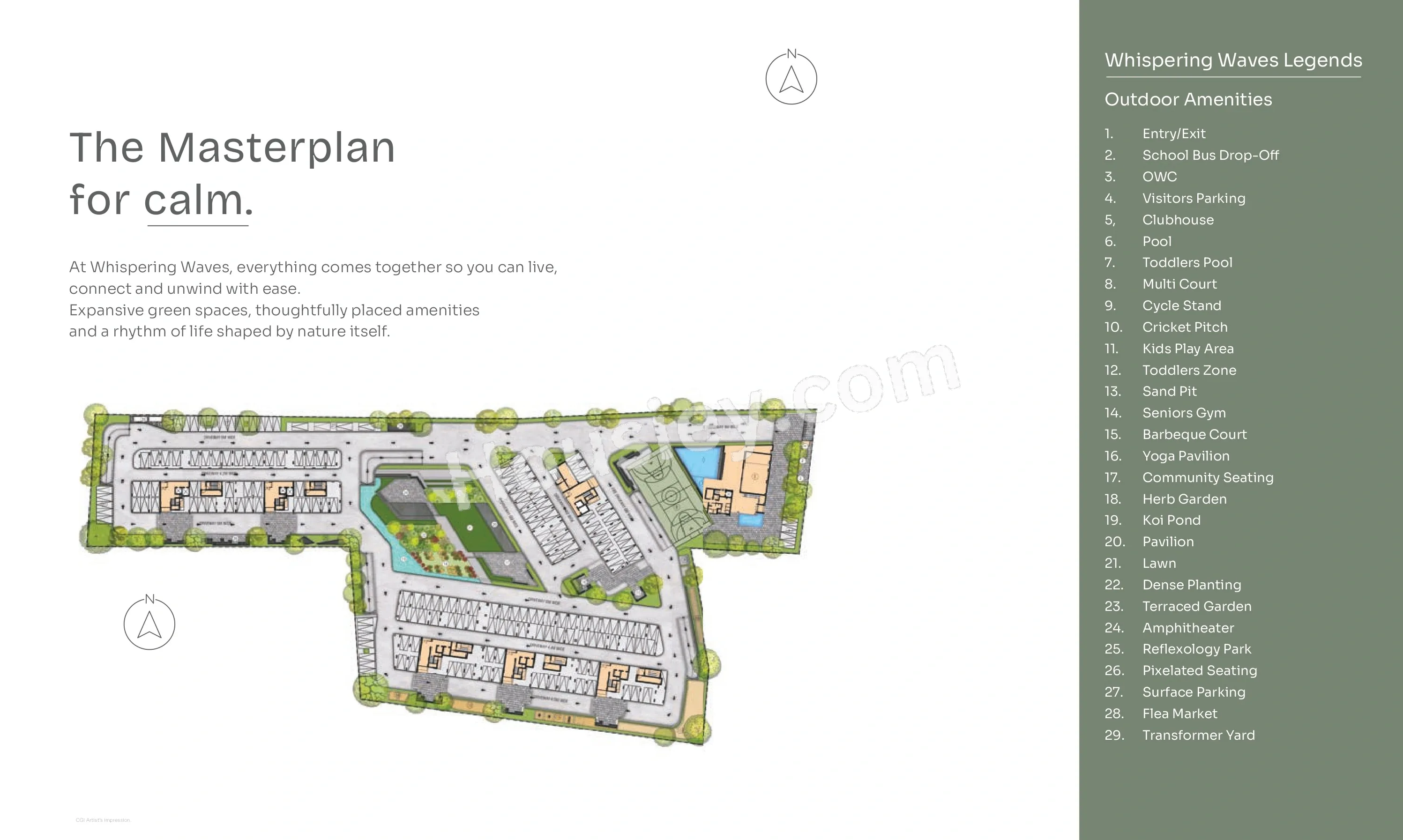 Suraksha Whispering Waves Floor Plan