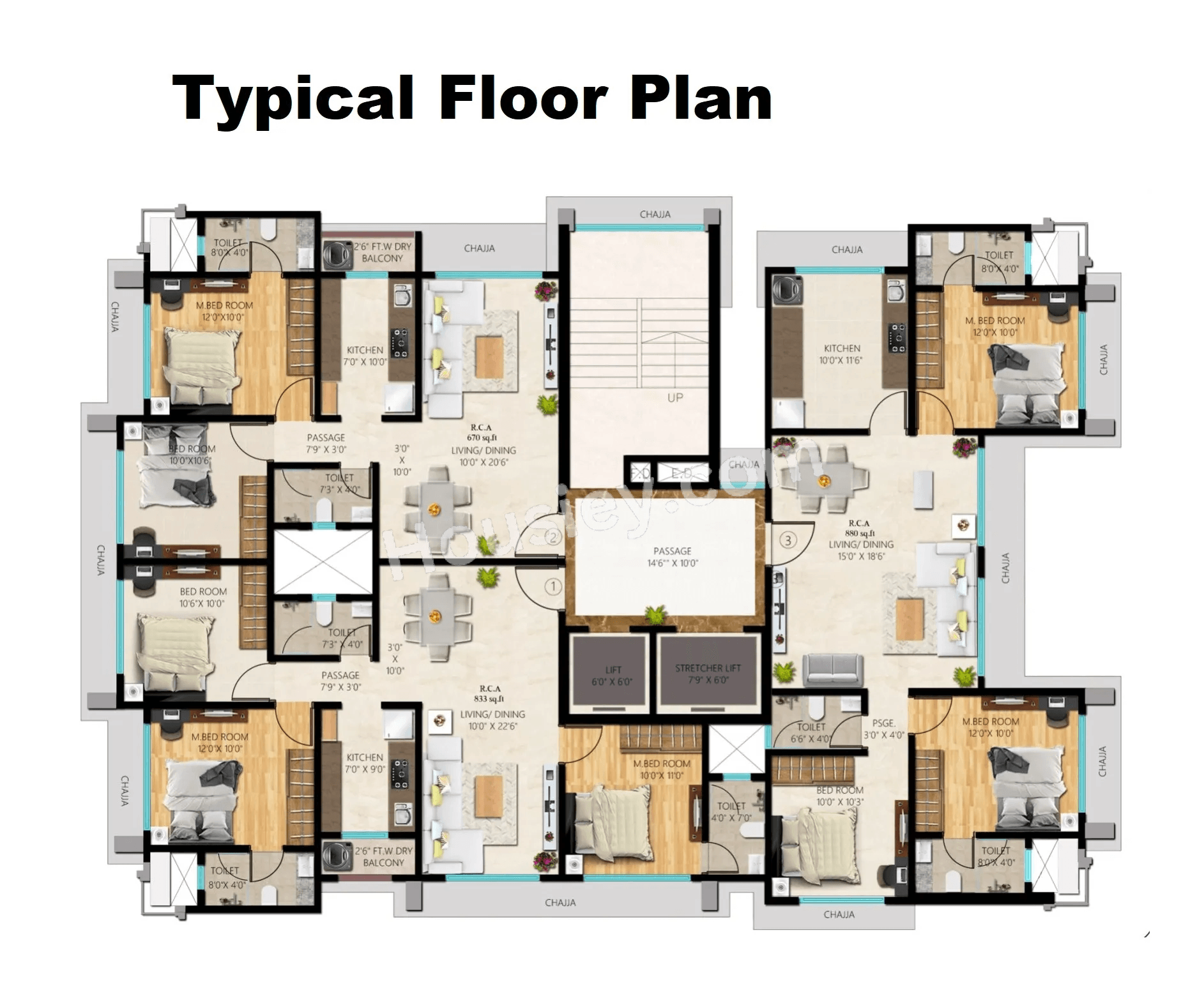Swami Rajgruha Floor Plan