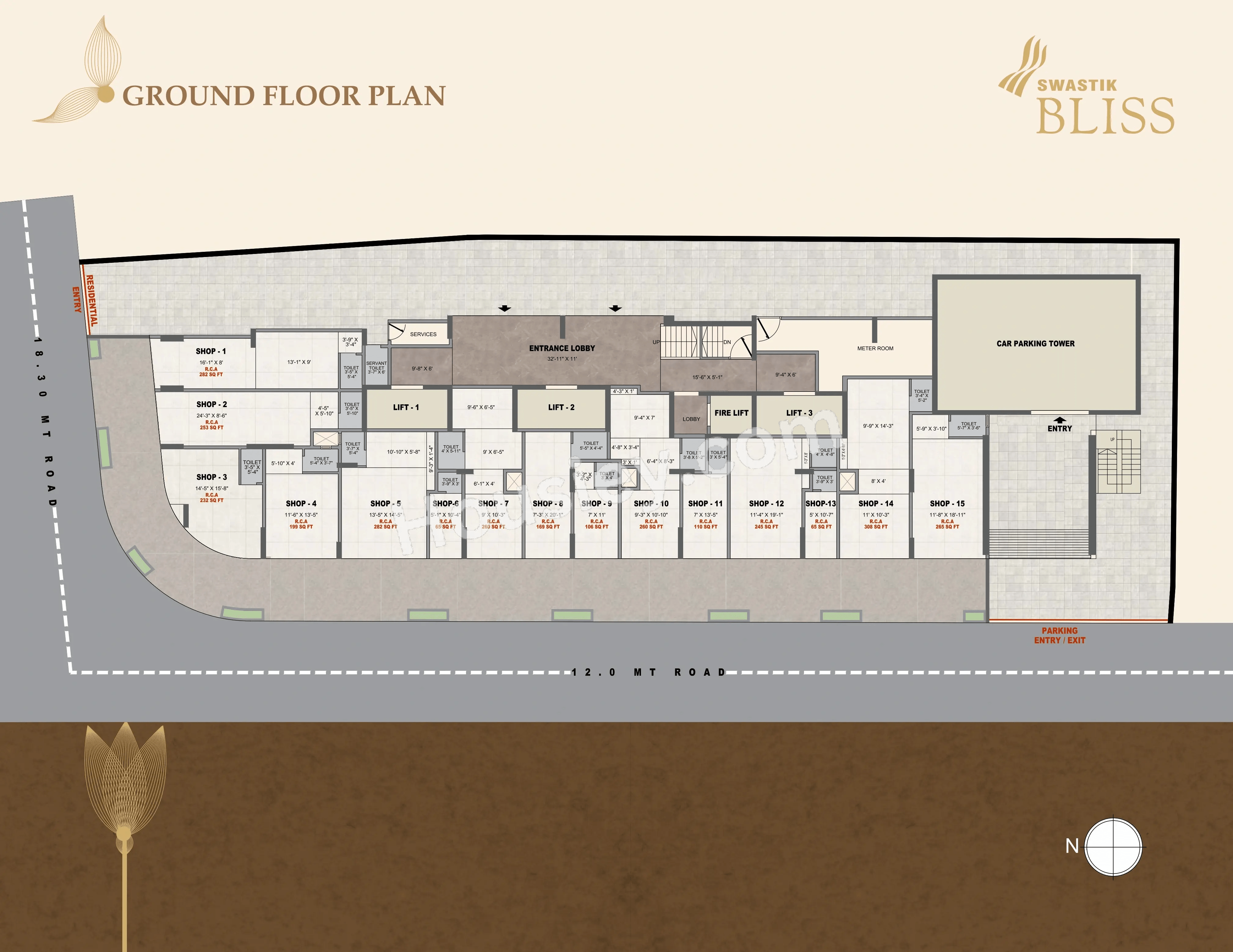 Swastik Bliss Floor plan 3