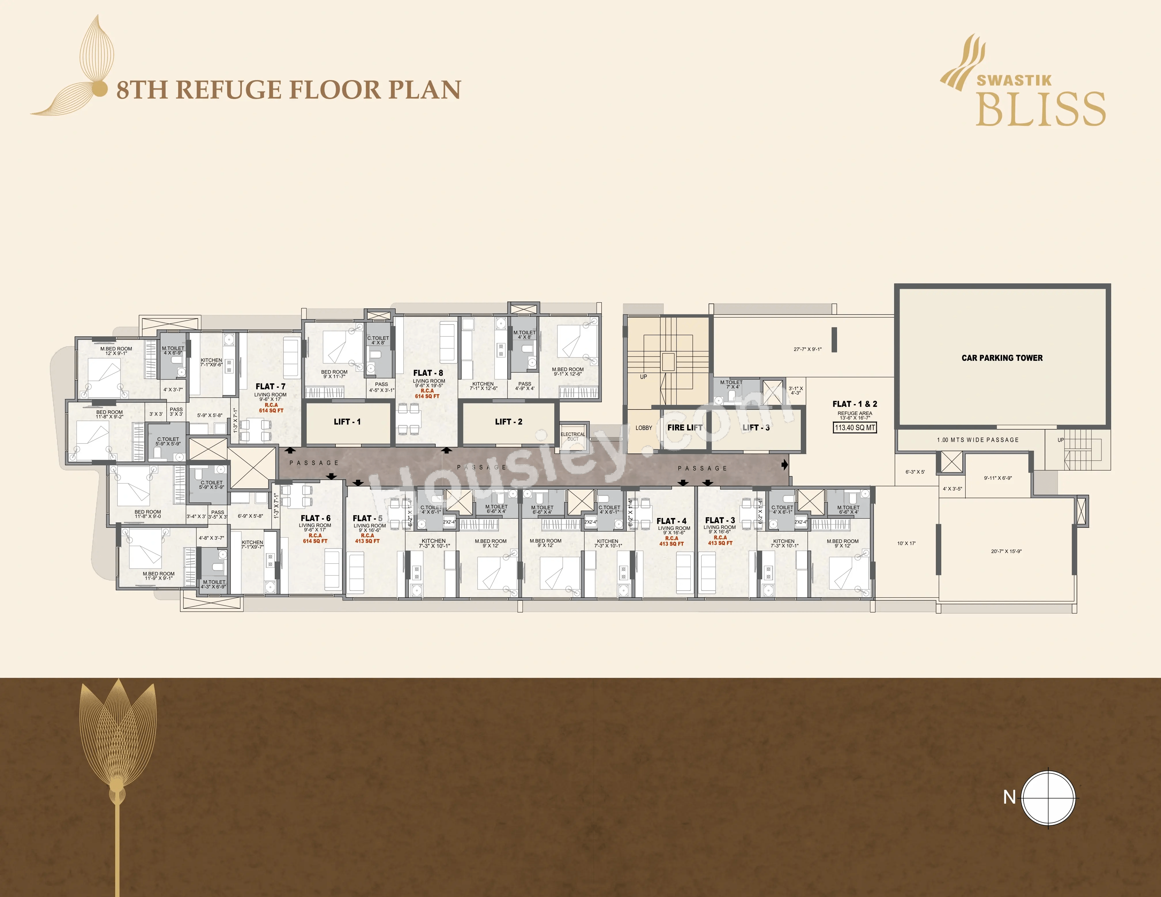 Swastik Bliss Floor plan 4