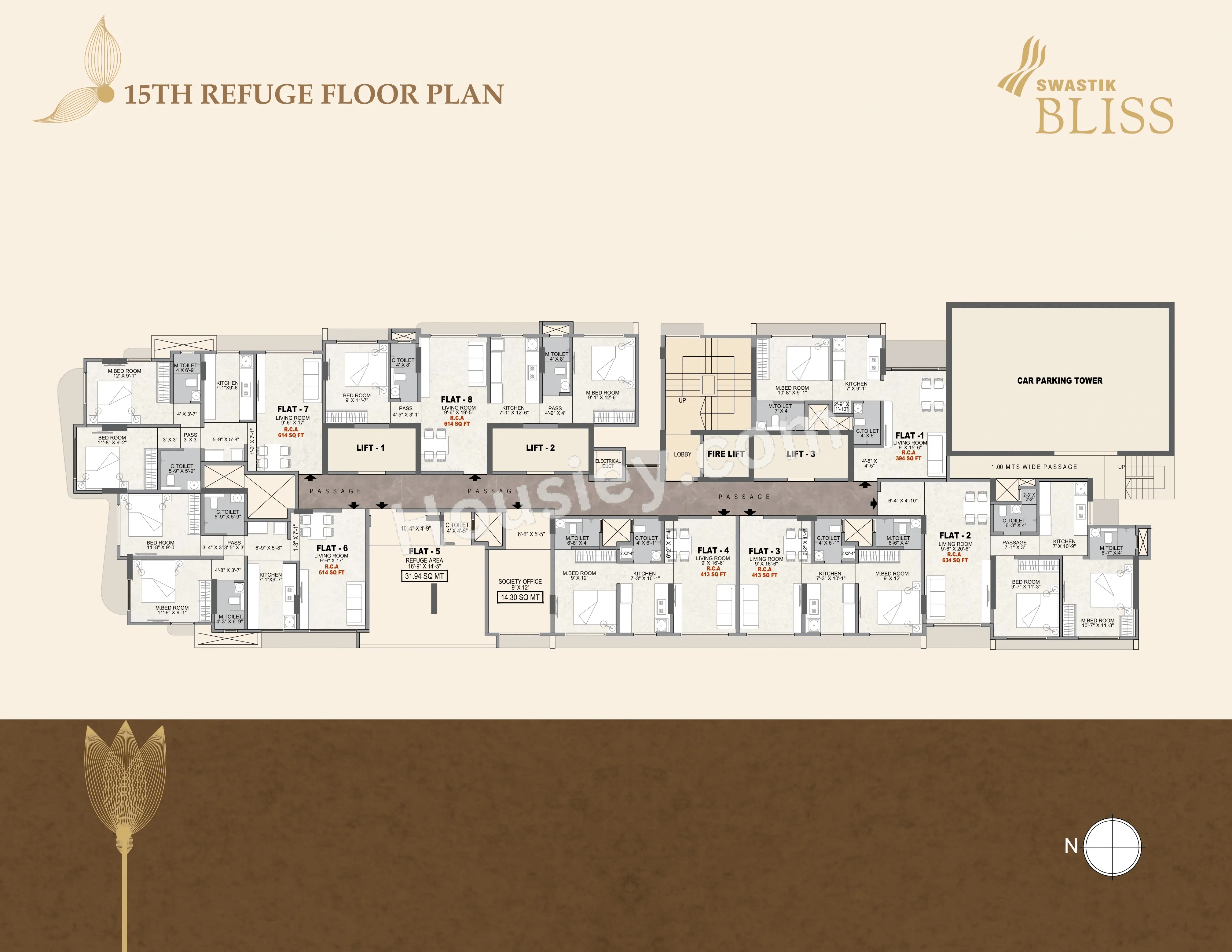 Swastik Bliss Floor plan 5