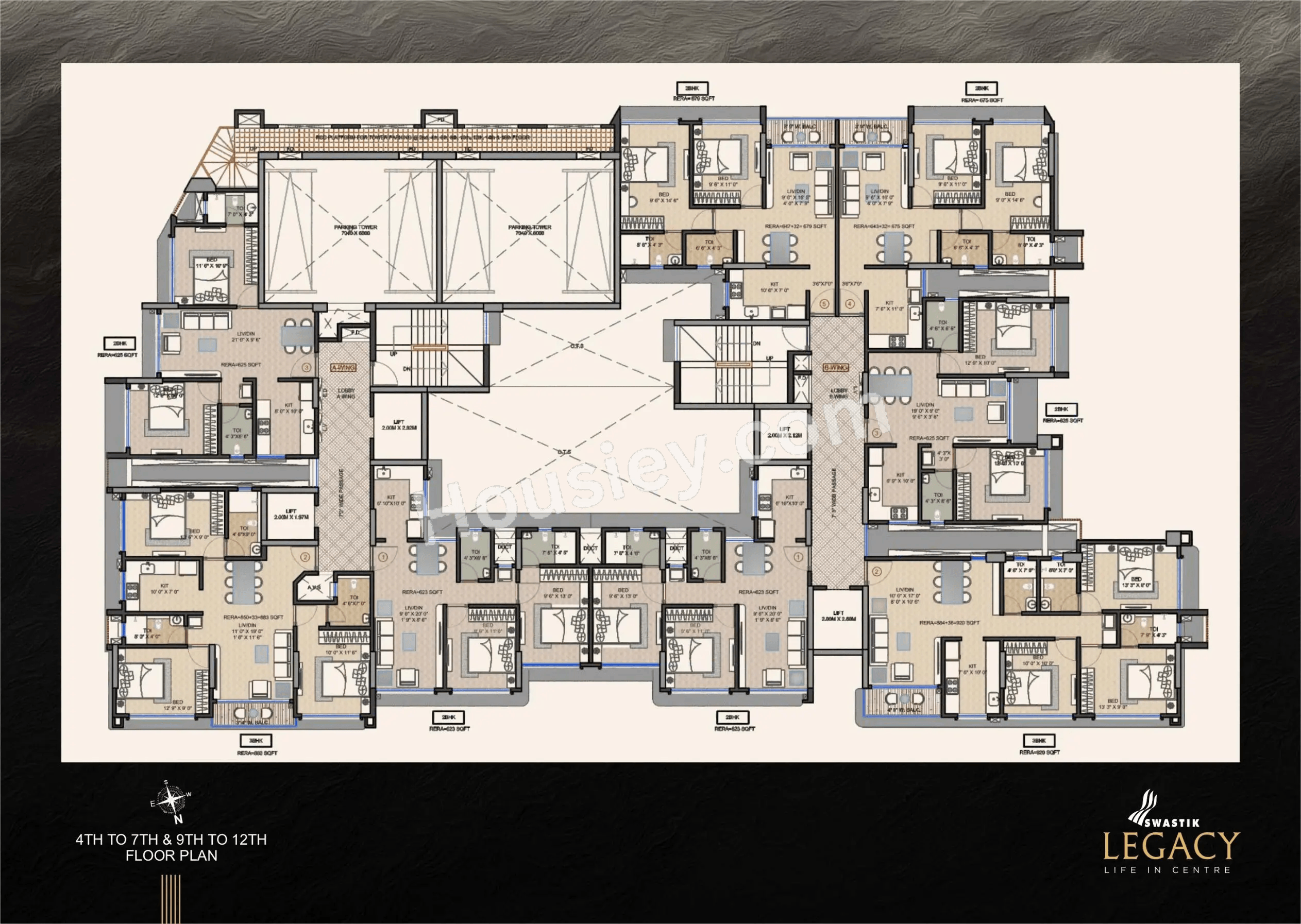 Swastik Legacy Floor plan 2