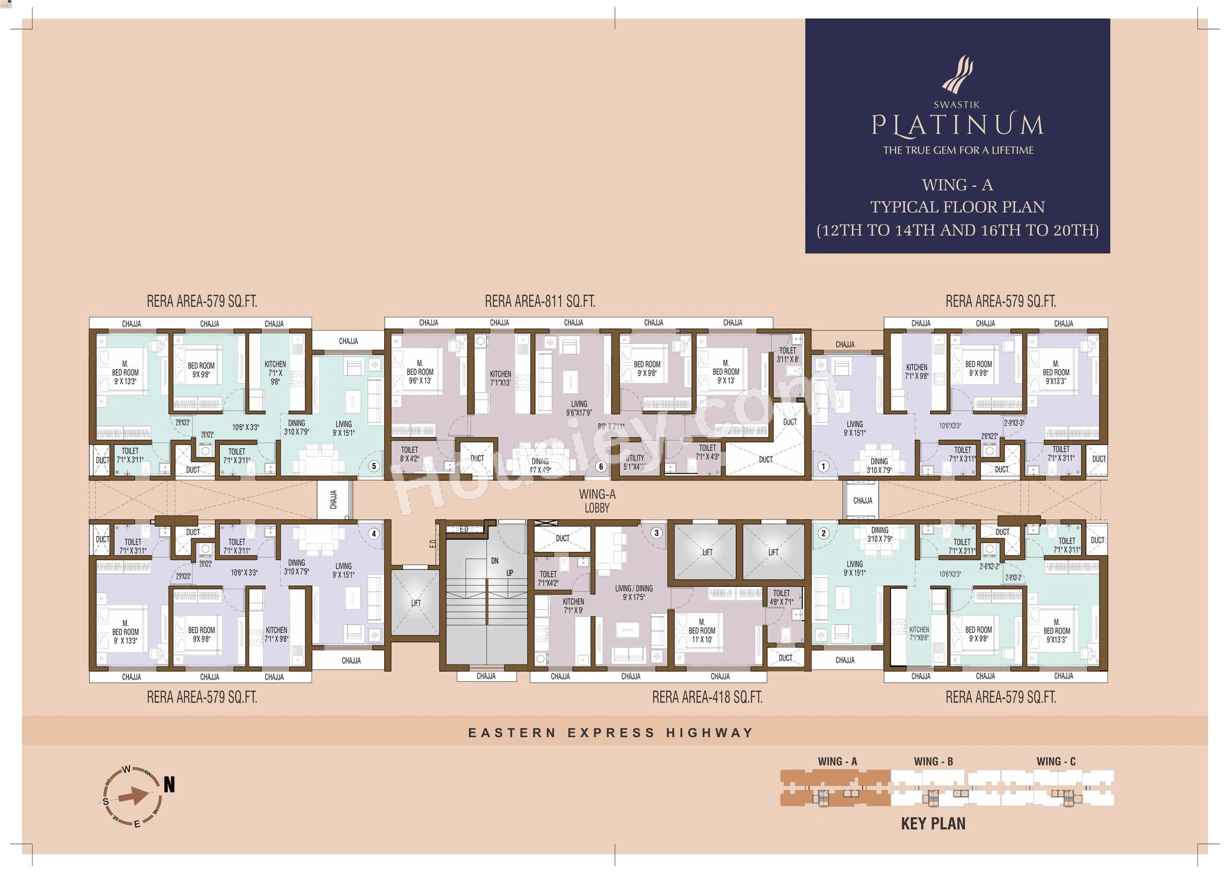 Swastik Platinum Floor plan 1
