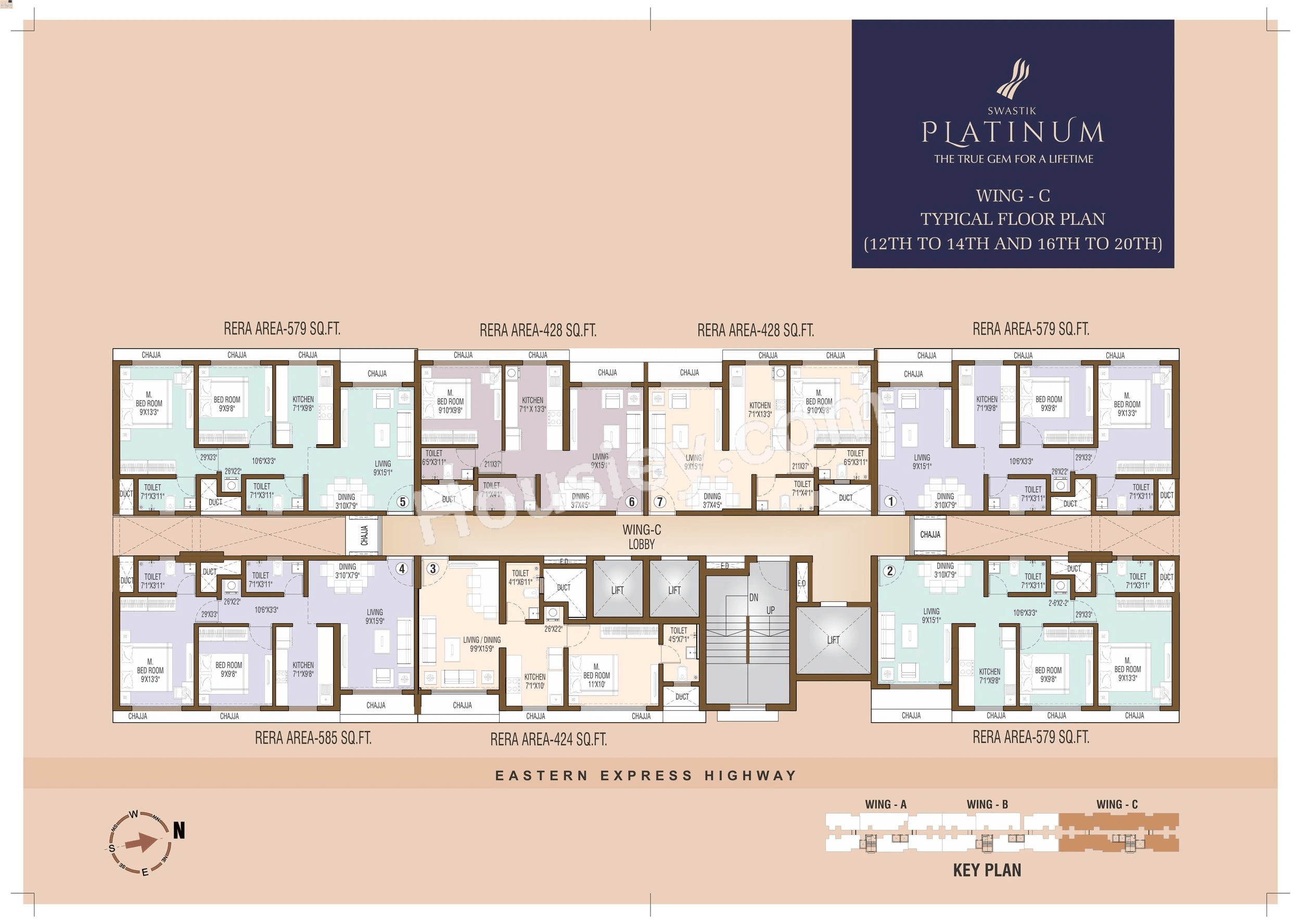 Swastik Platinum Floor plan 3