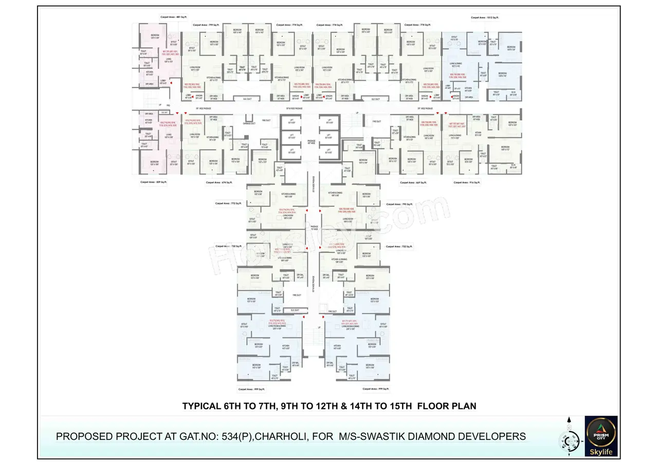 Swastik Prism City Skylife Master Plan