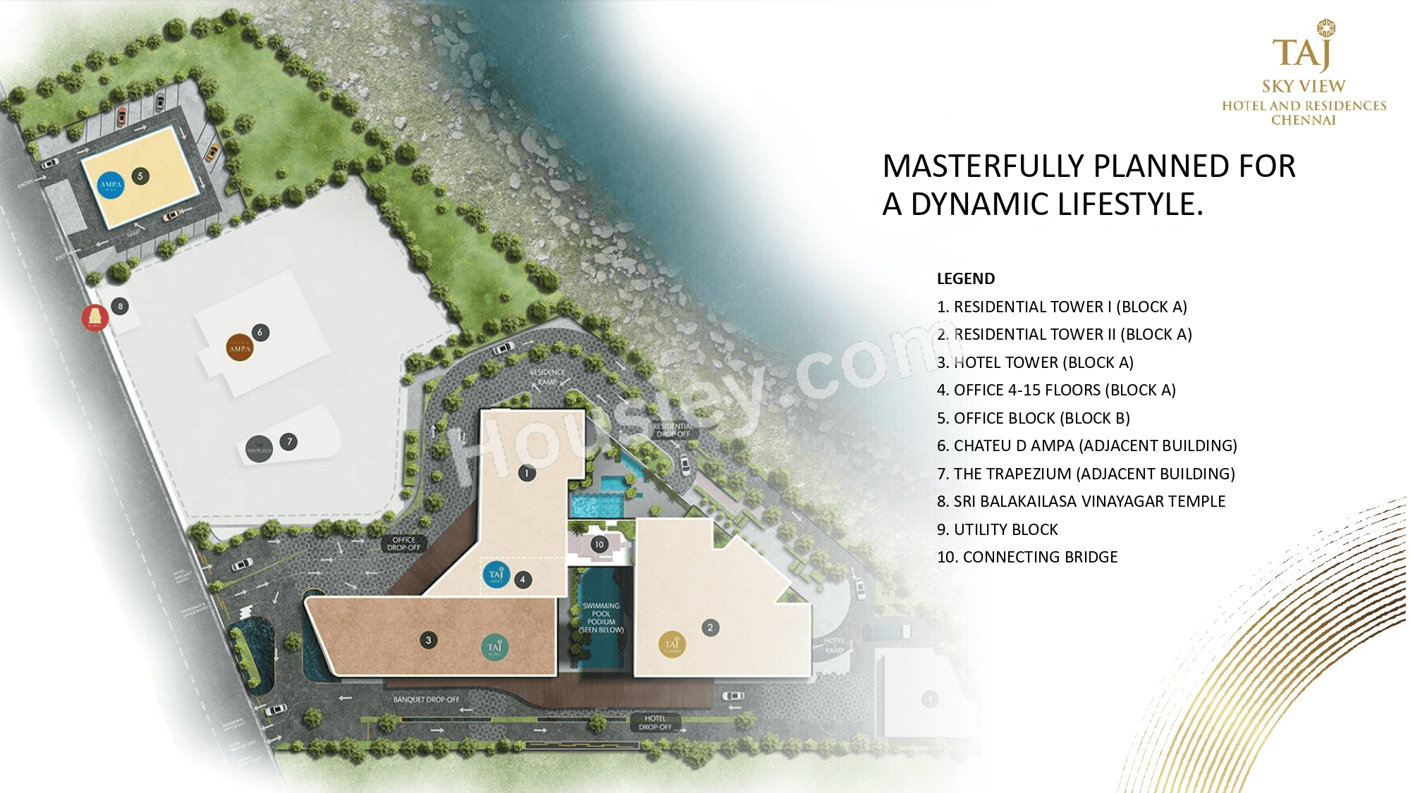 Taj Sky View Residences Master Plan
