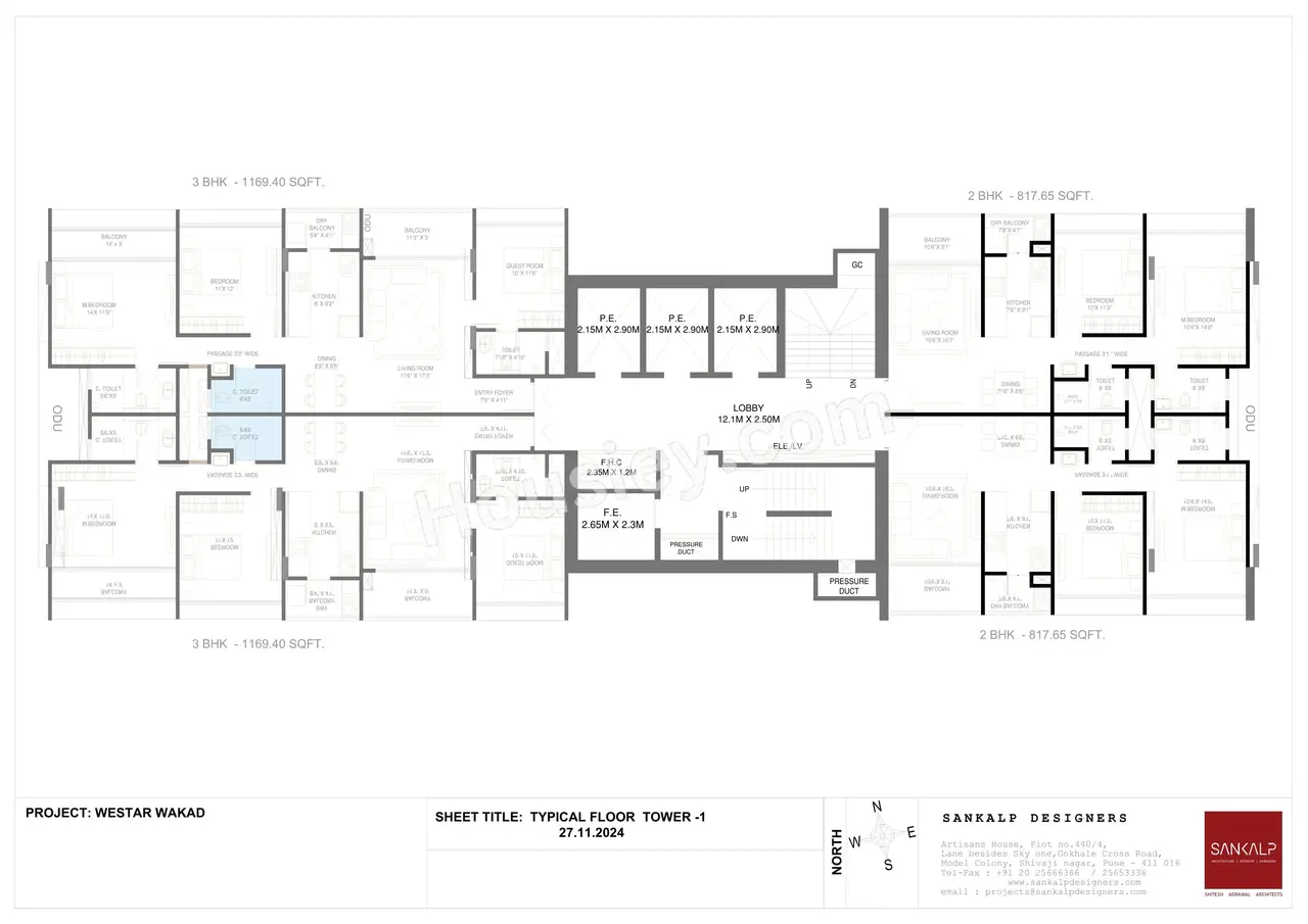 Talreja Sky Sanctum Floor Plan