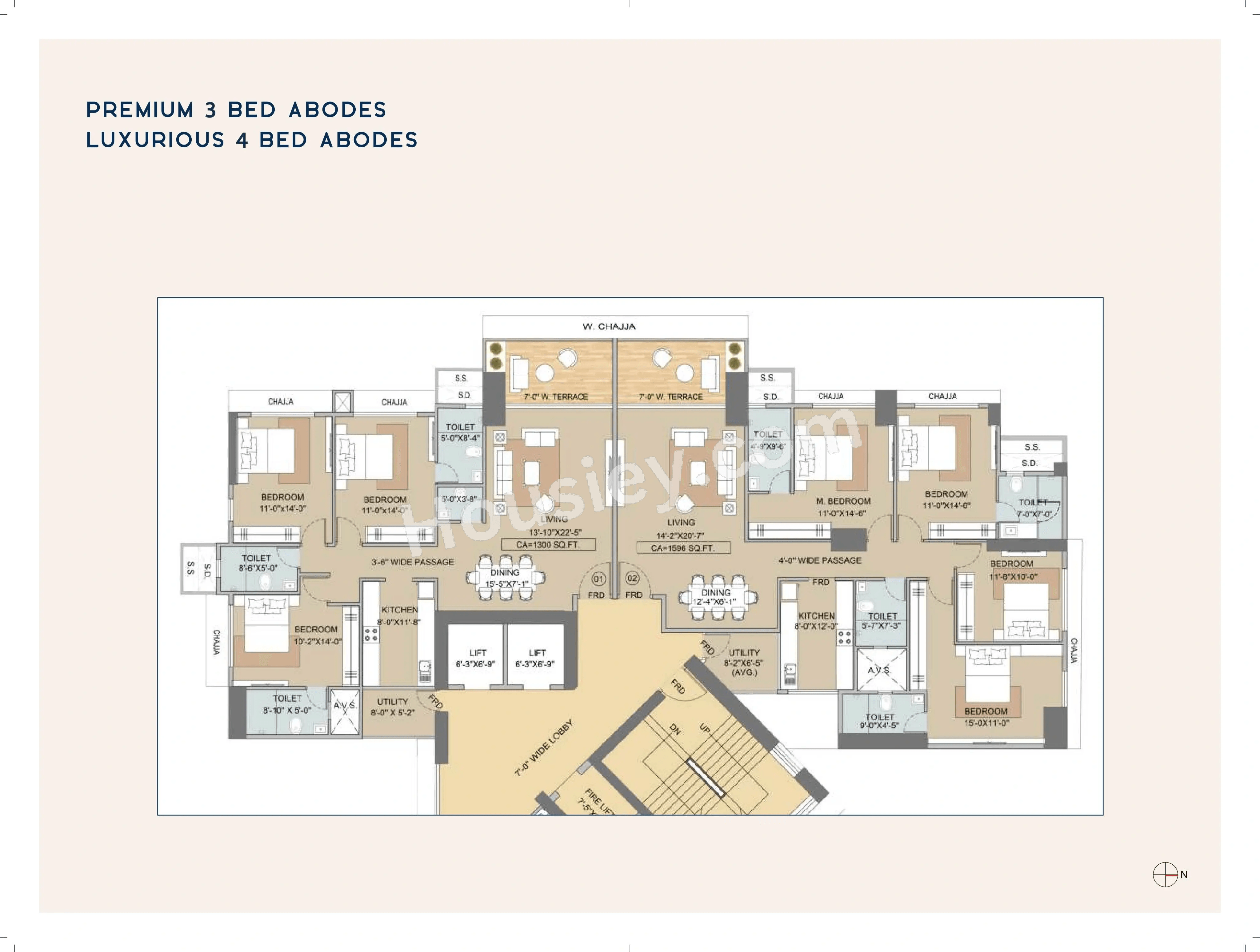 Techno Aakasa Floor plan 2